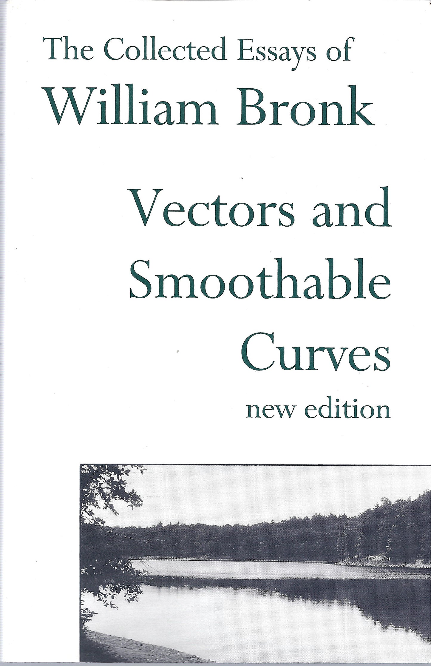 Vectors and Smoothable Curves: The Collected Essays of William Bronk, New Edition (New Ed.) book cover