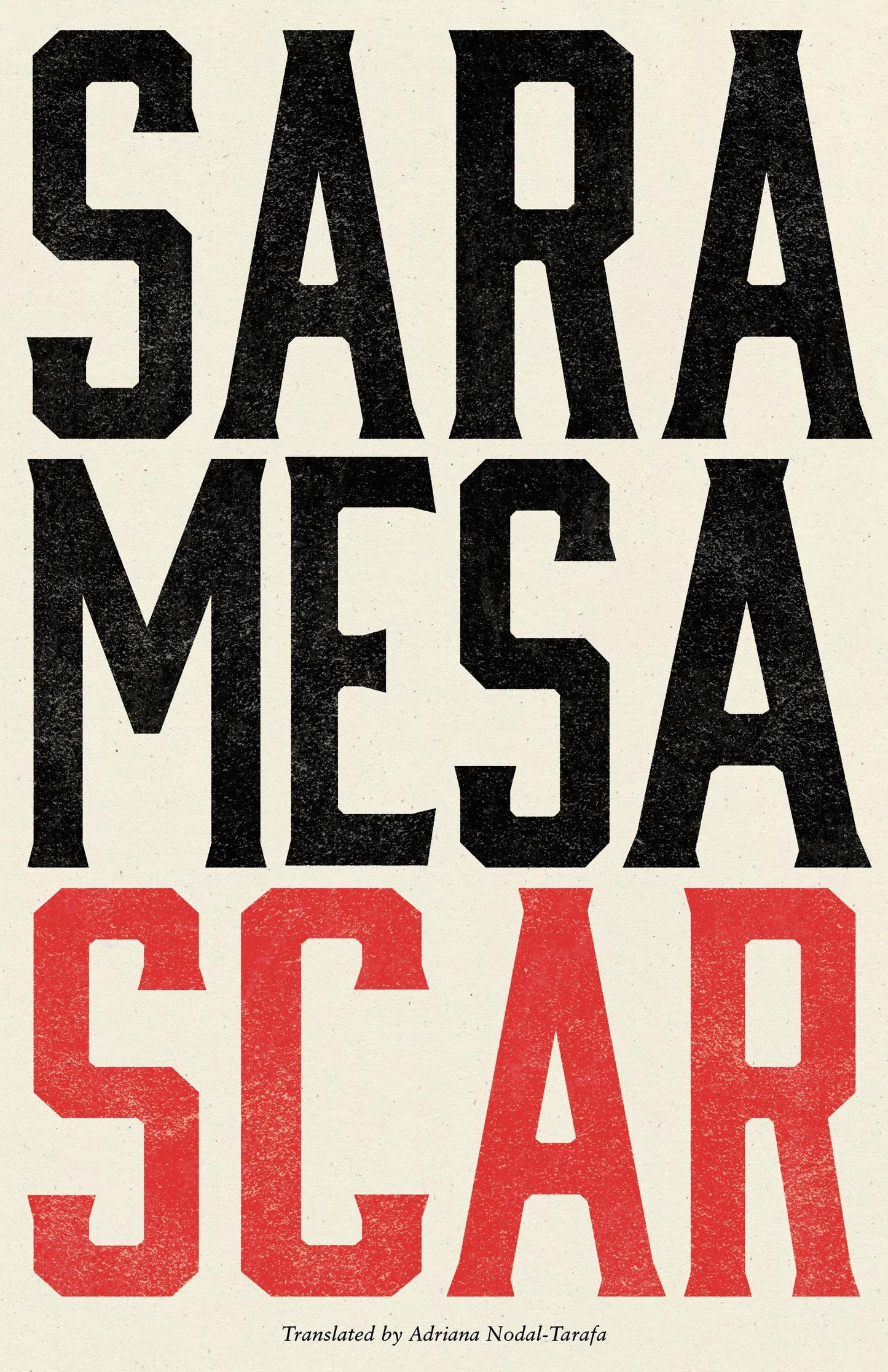 Scar book cover