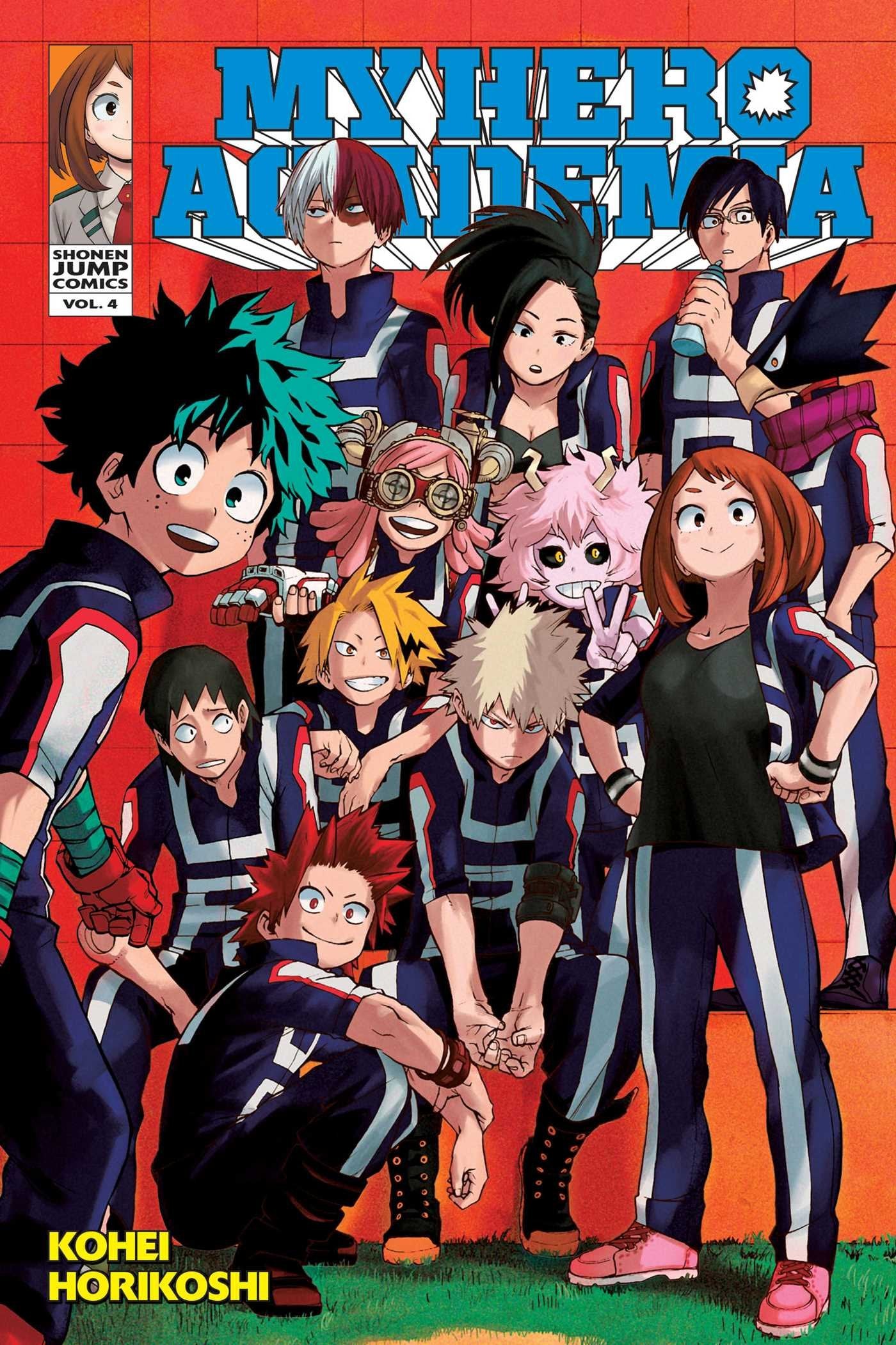 My Hero Academia Vol. 4 book cover