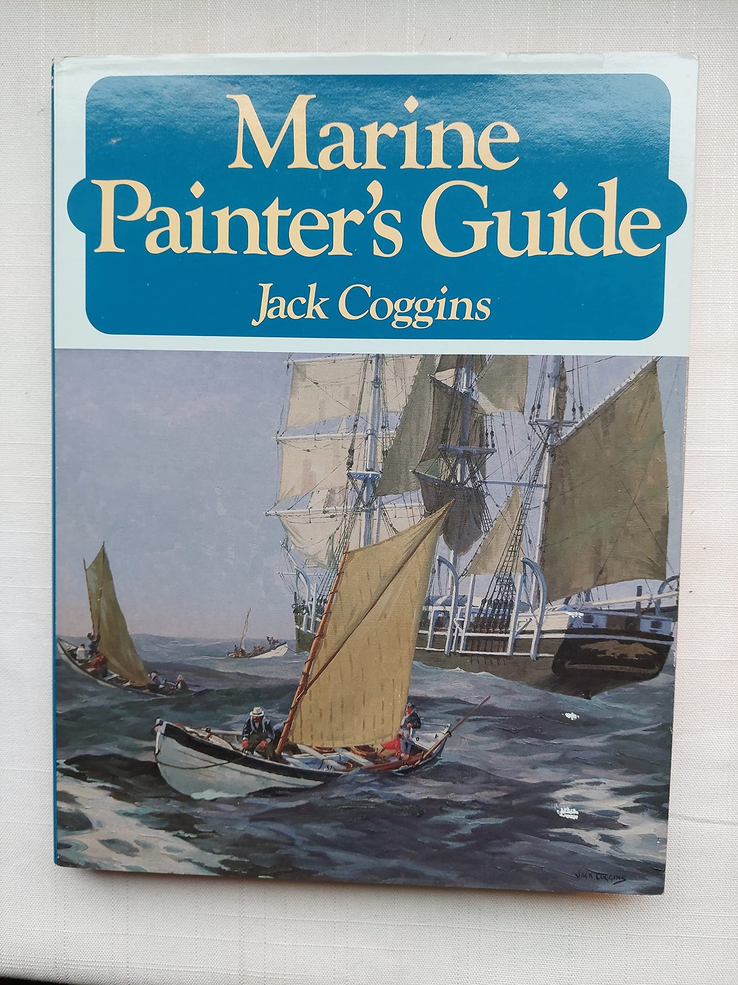 Marine painter's guide book cover