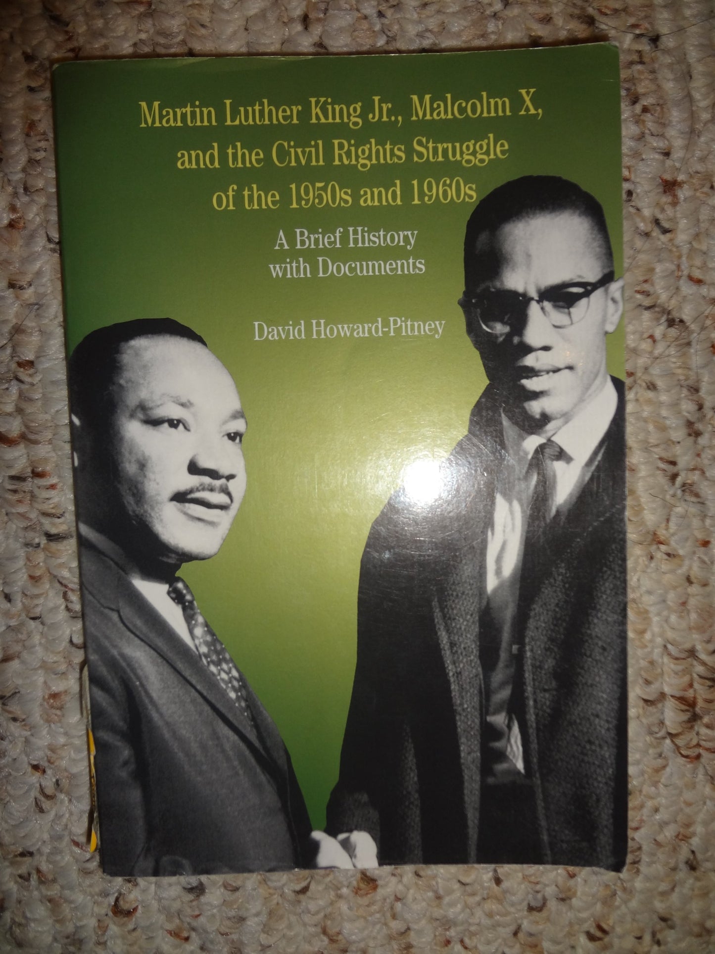 Martin Luther King, Jr., Malcolm X, and the Civil Rights Struggle of the 1950s and 1960s: A Brief History with Documents book cover