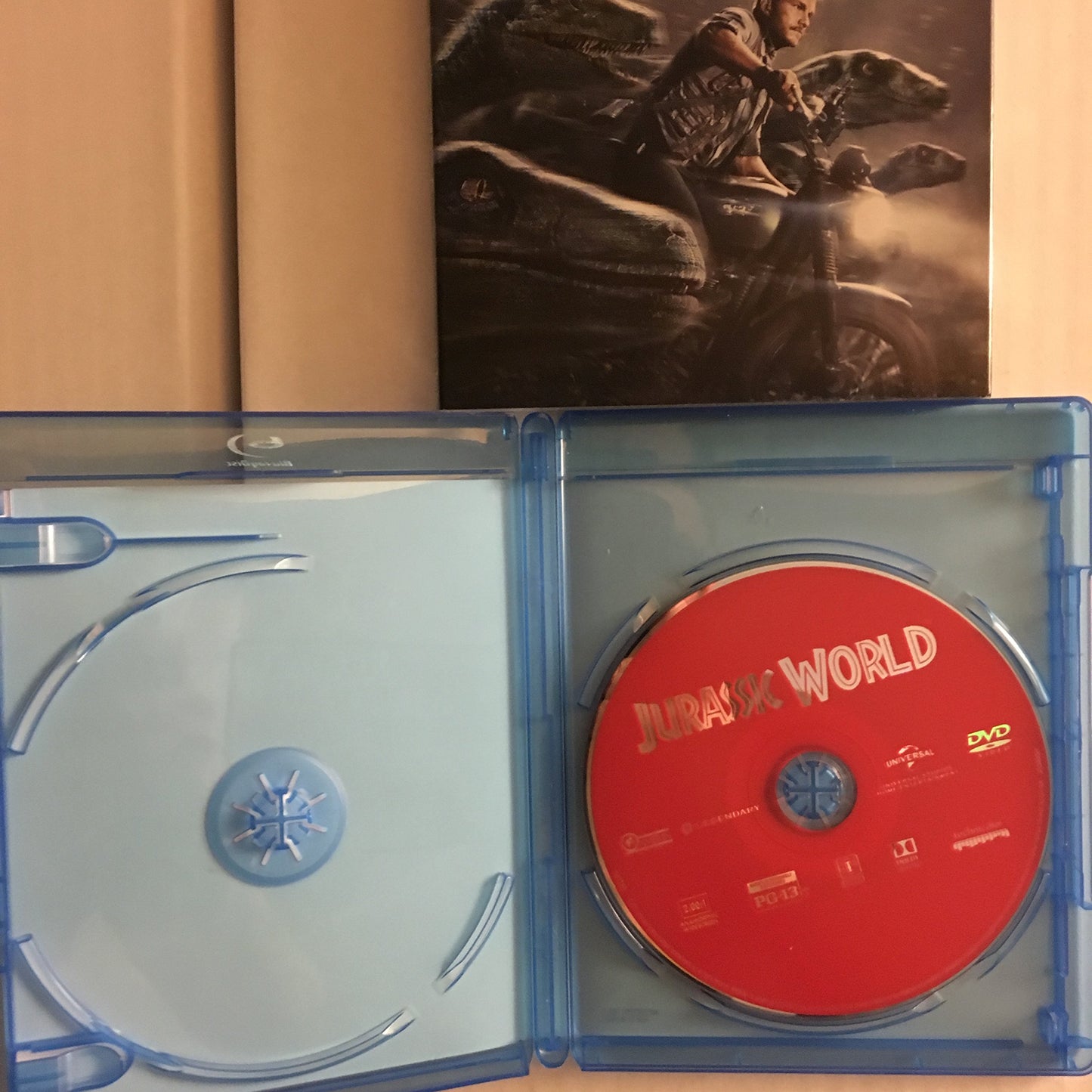 Jurassic World (DVD + Digital HD with Ultravio) book cover