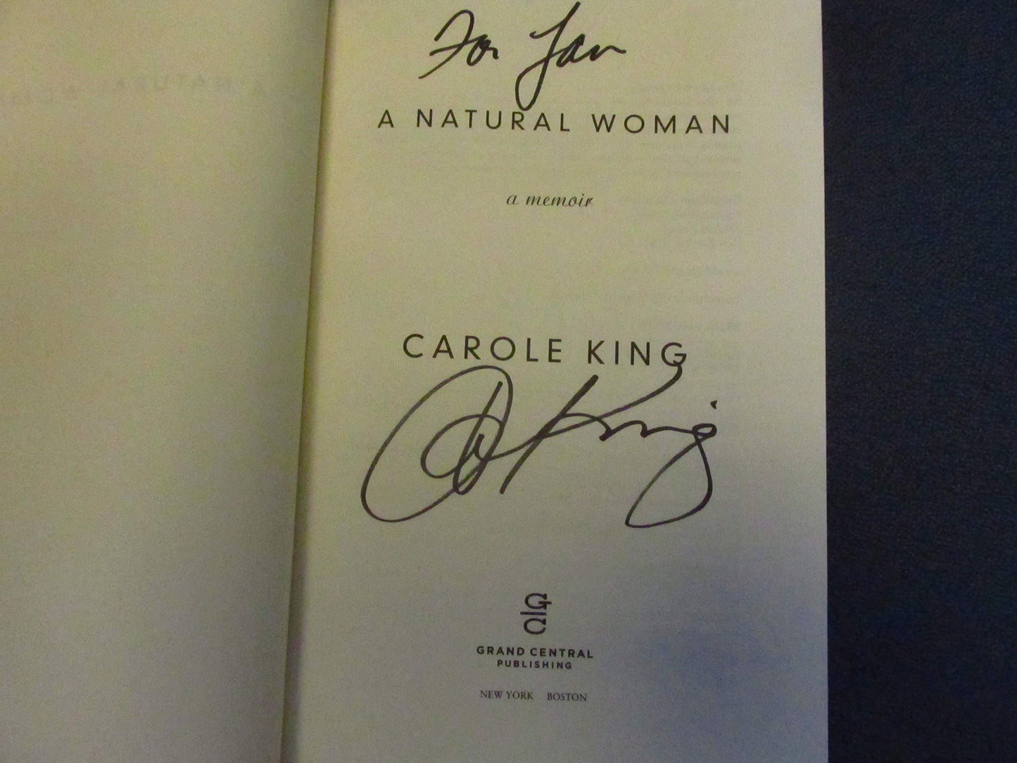 Natural Woman: A Memoir