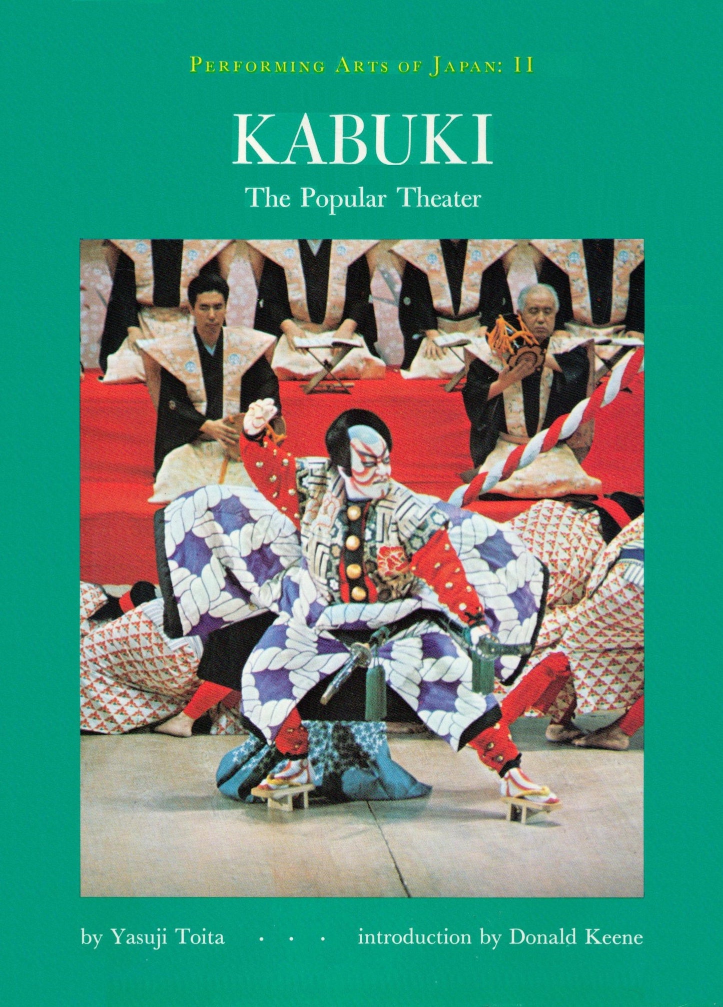 Kabuki, the popular theater of Japan (Performing arts of Japan) book cover