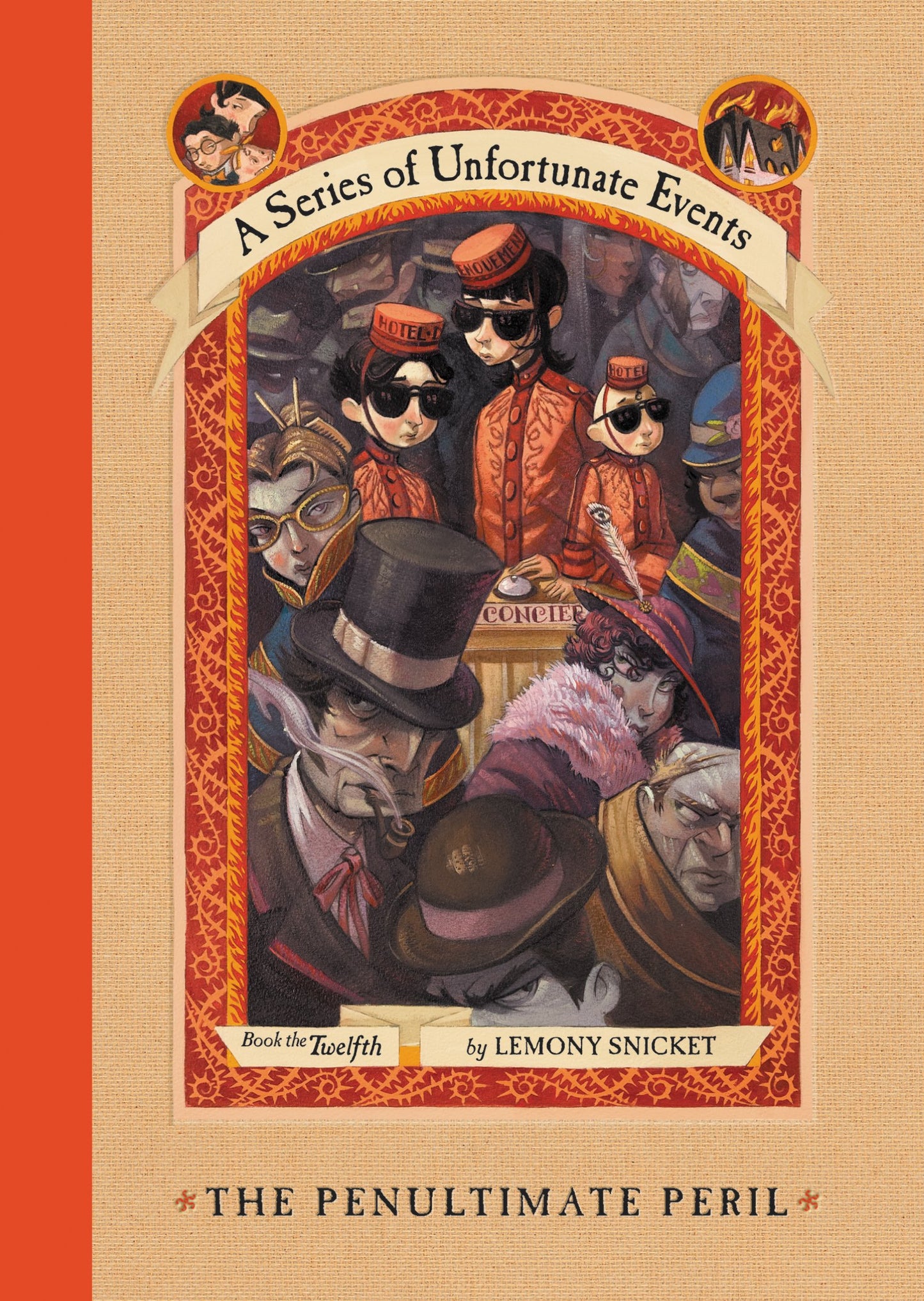 Series of Unfortunate Events #12: The Penultimate Peril book cover