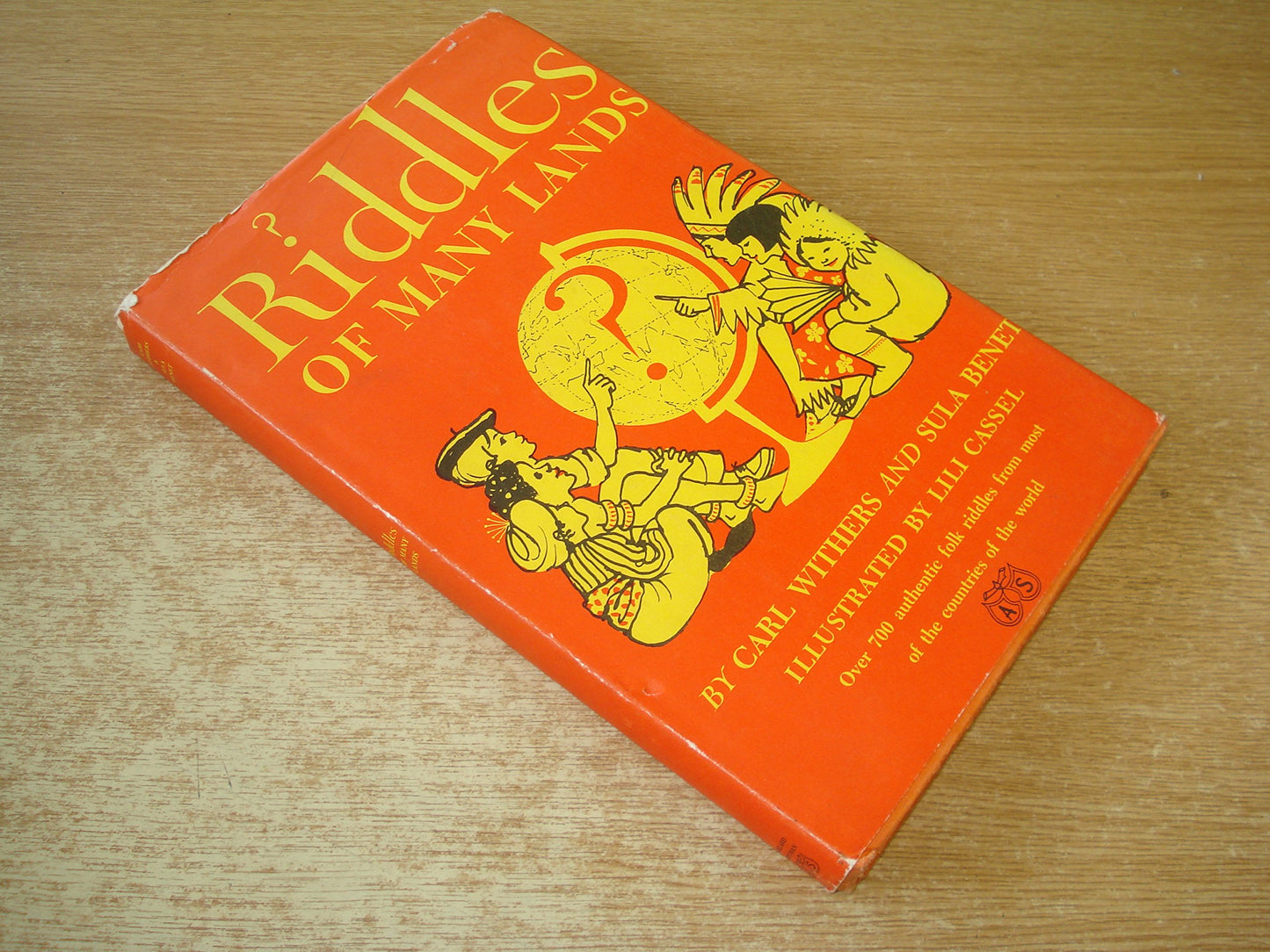 Riddles of Many Lands by Carl Wither and Sula Benet