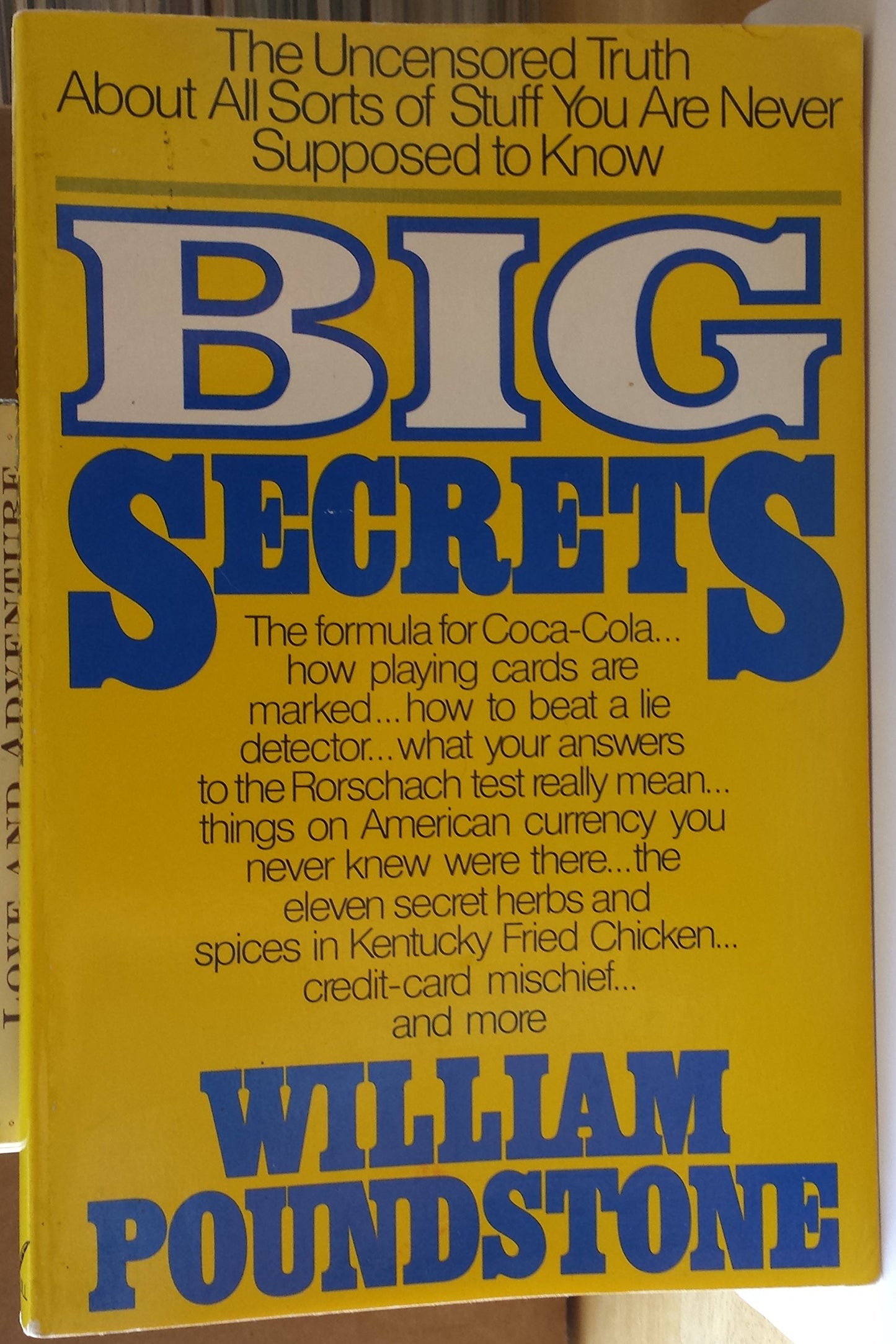 Big Secrets book cover