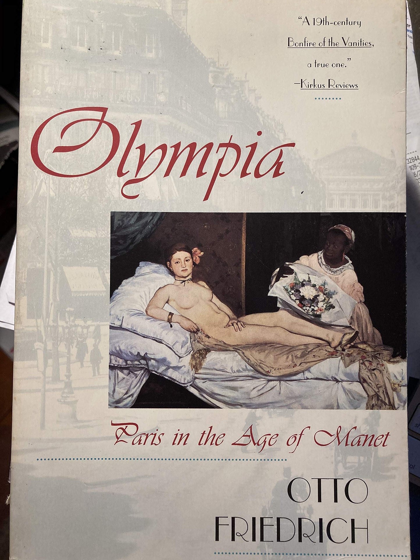 Olympia: Paris in the Age of Manet book cover