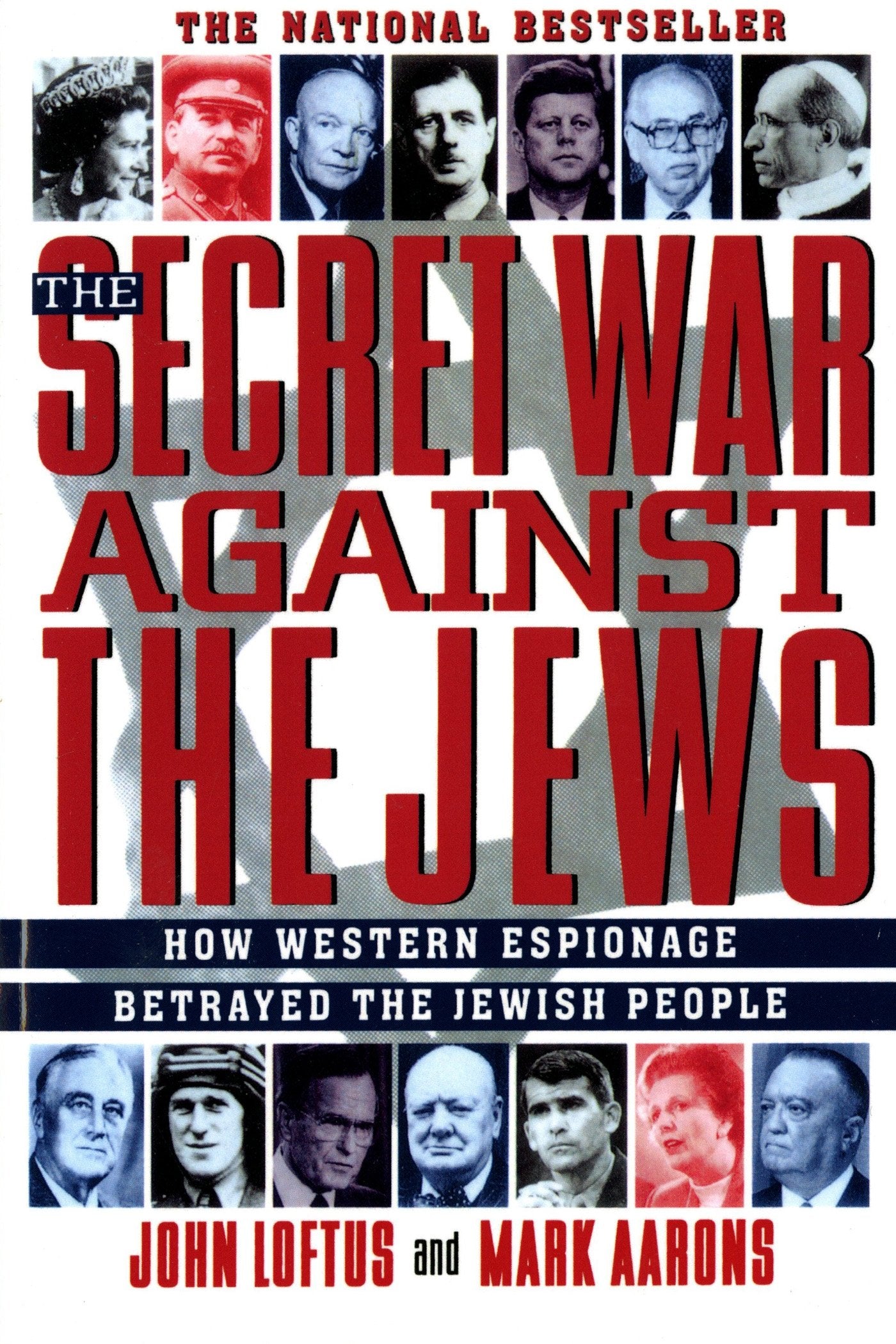 Secret War Against the Jews: How Western Espionage Betrayed the Jewish People book cover