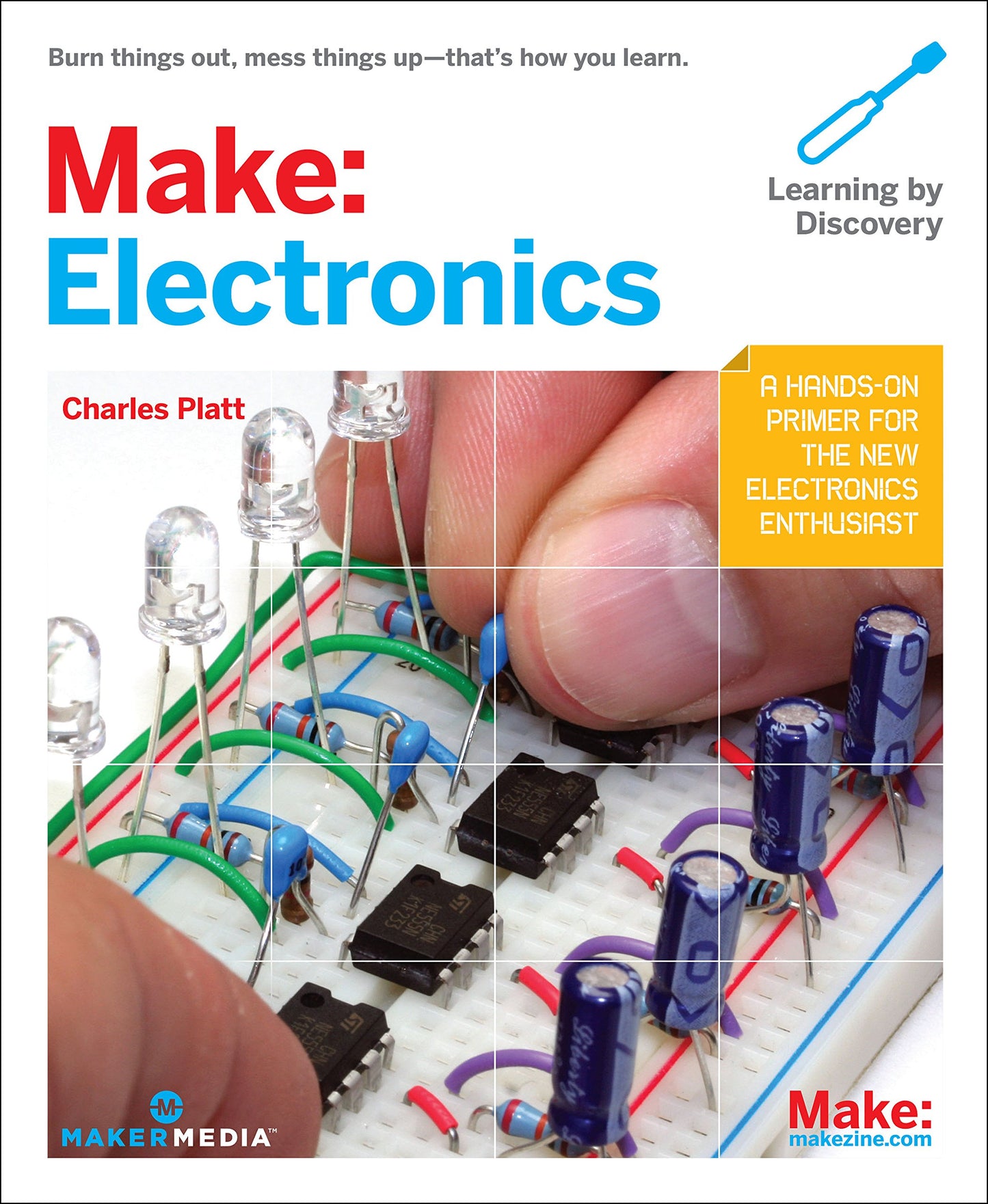 Make: Electronics: Learning Through Discovery book cover