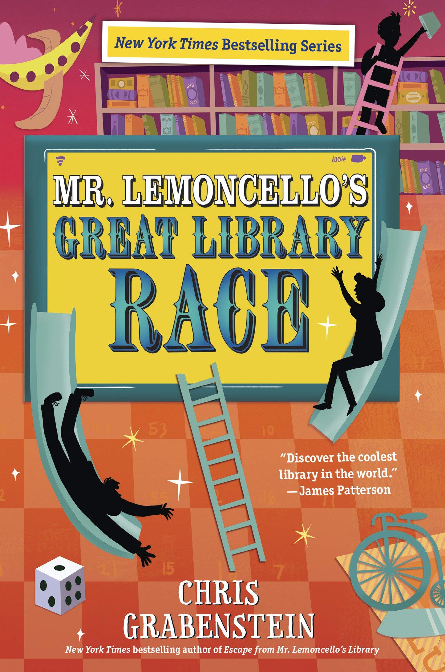 Mr. Lemoncello's Great Library Race book cover