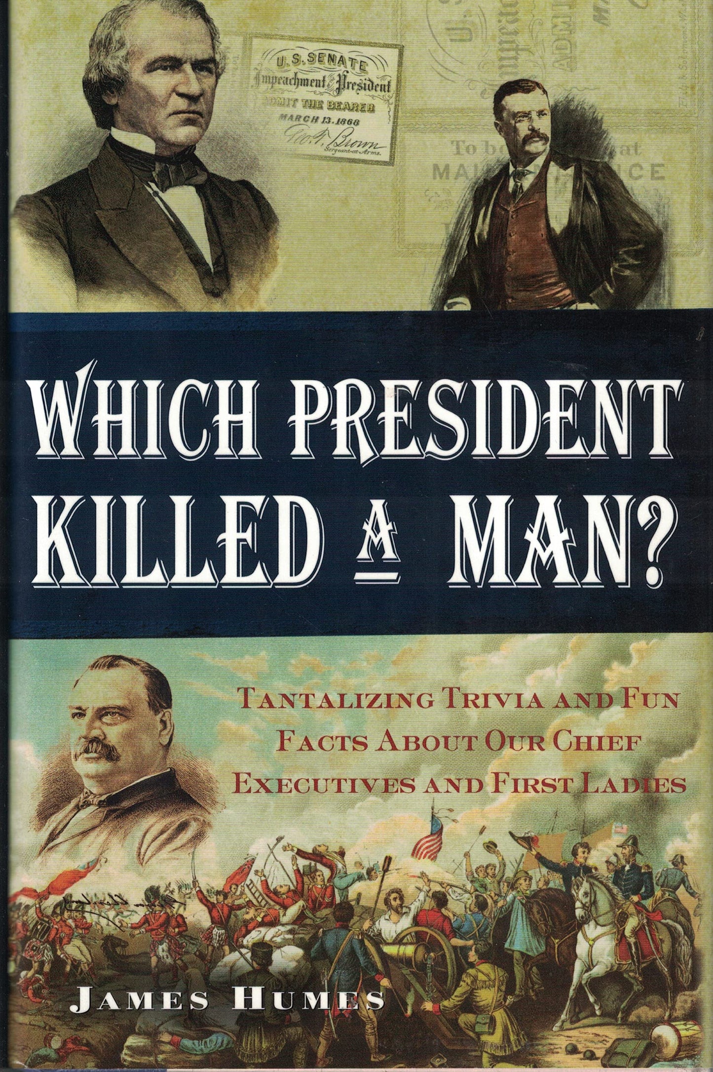 Which President Killed a Man? Tantalizing Trivia and Fun Facts About Our Chief Executives and First Ladies book cover