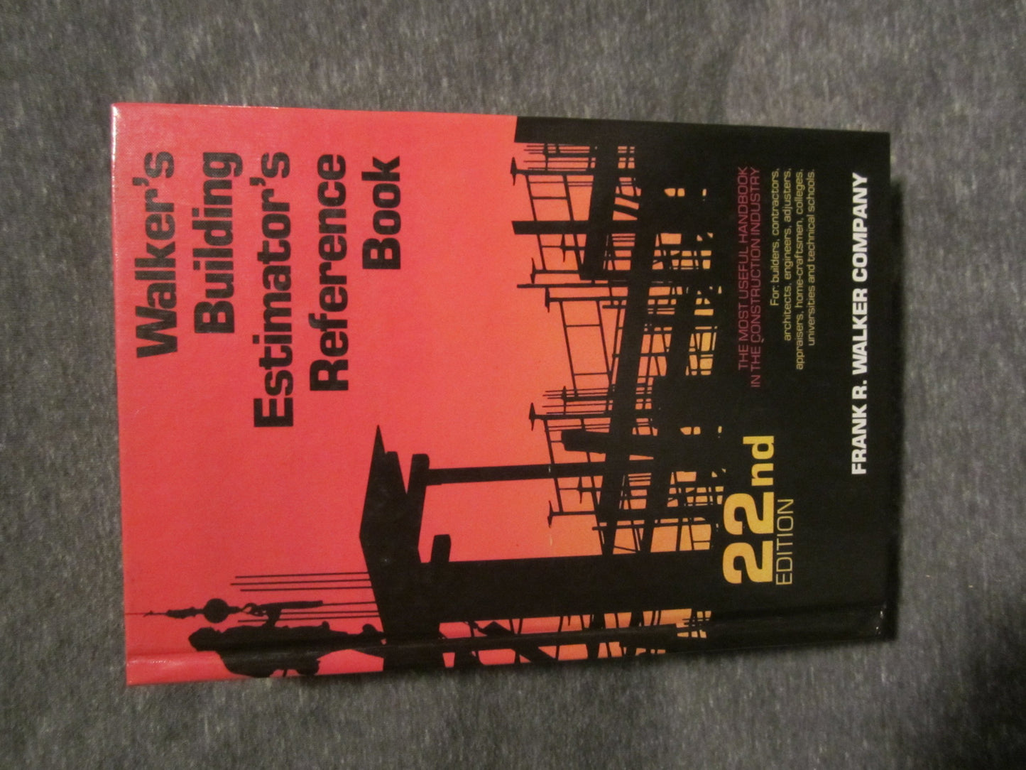 Building Estimators Ref 22/E book cover