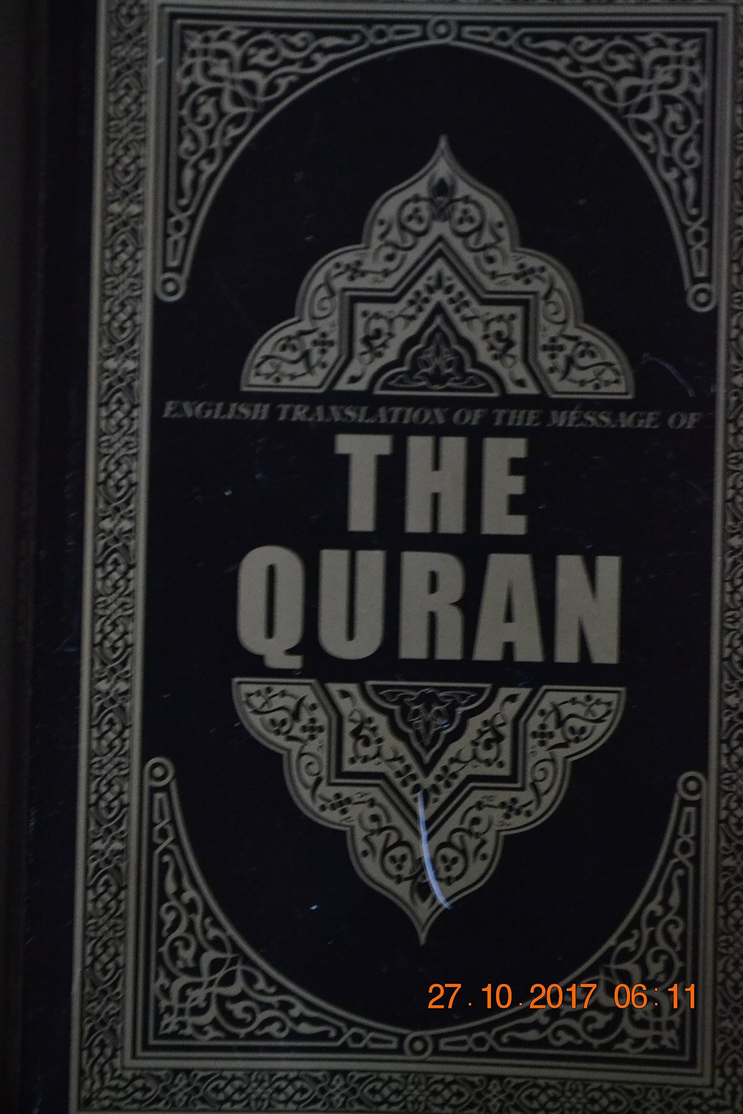 Quran: English Translation of the Meaning of book cover