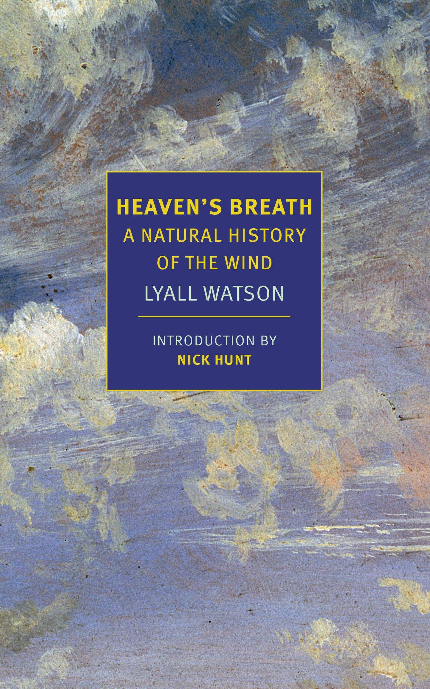 Heaven's Breath: A Natural History of the Wind book cover