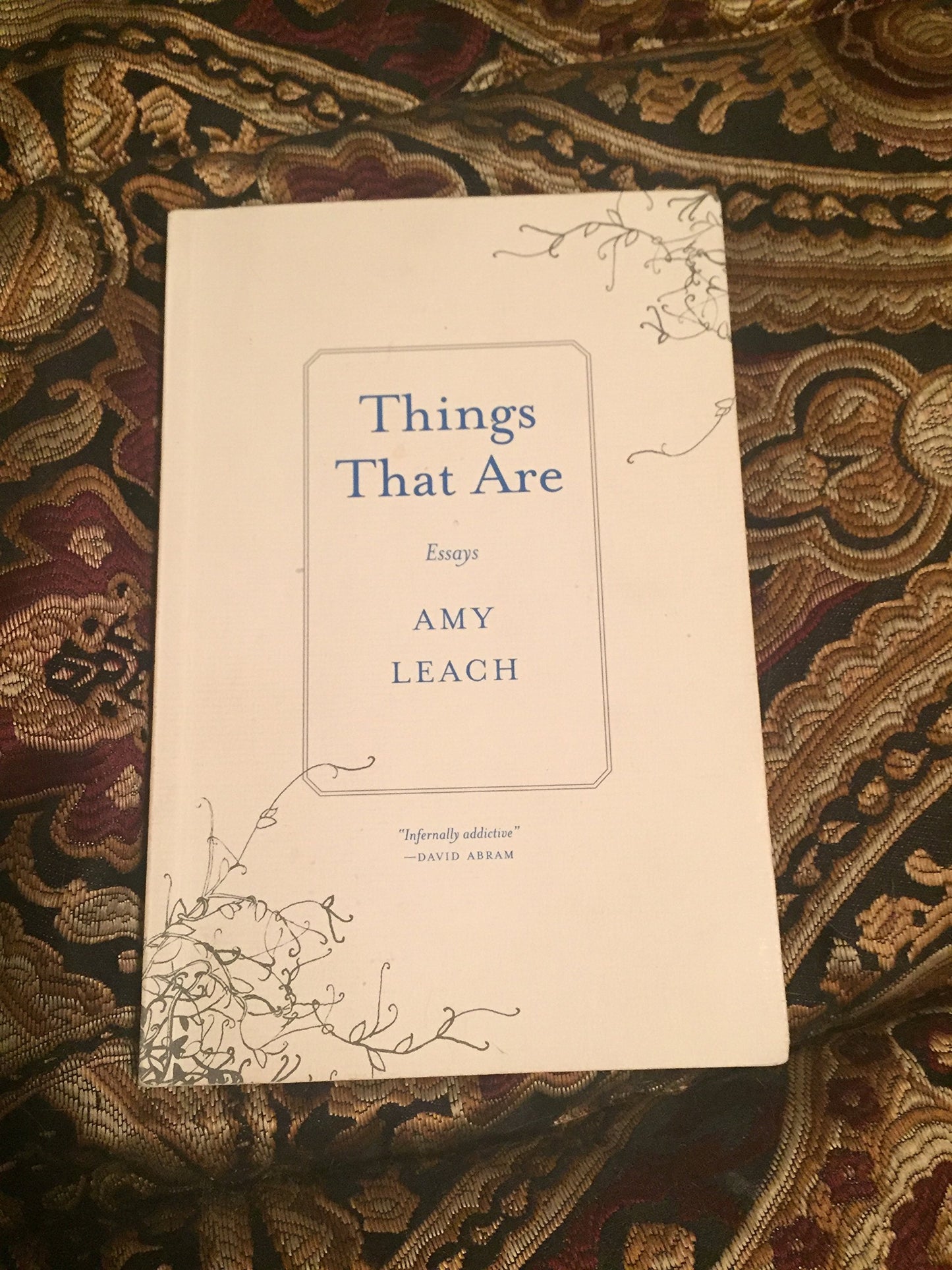 Things That Are: Essays book cover