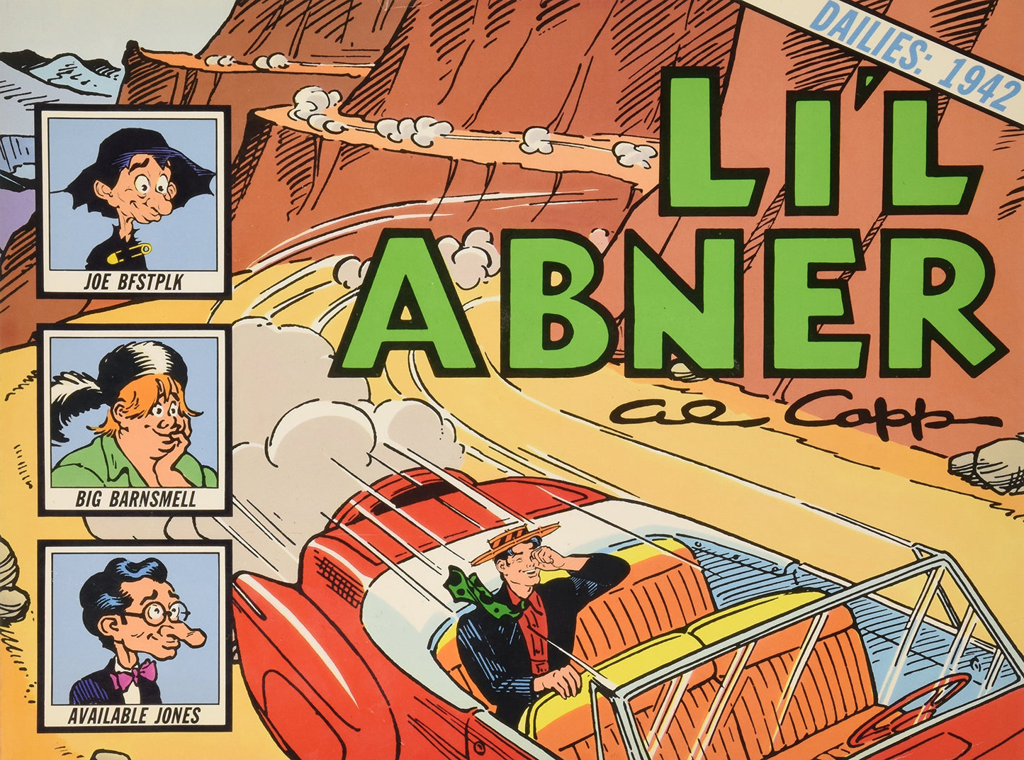 Li'l Abner Dailies, 1942 book cover
