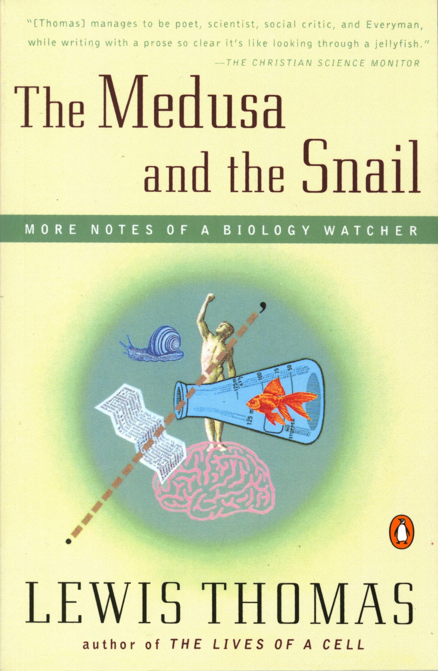 Medusa and the Snail: More Notes of a Biology Watcher book cover
