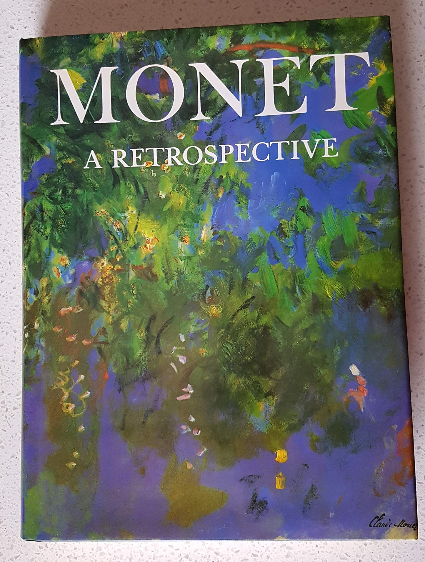 Monet a Retrospective book cover