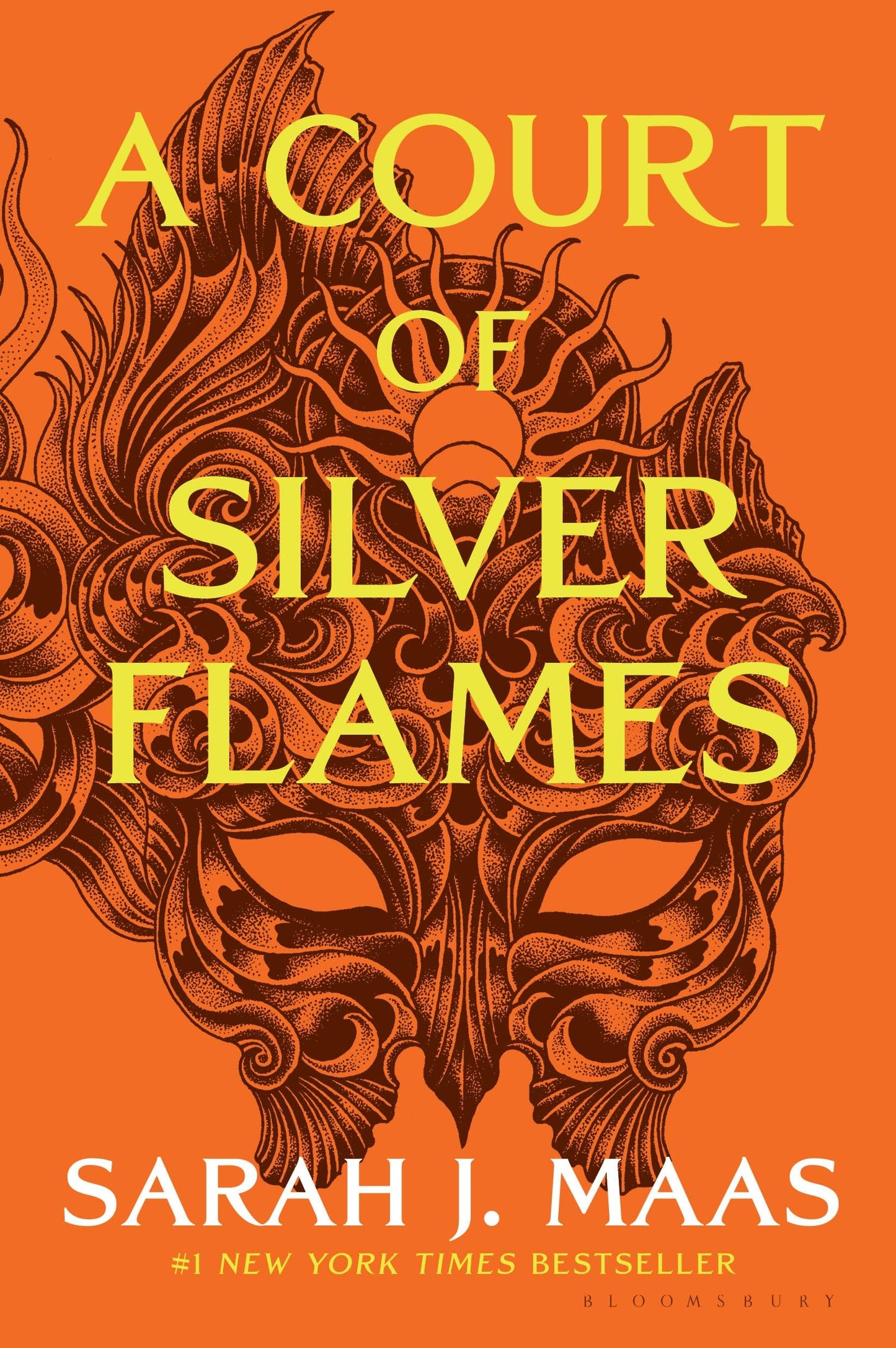 A Court of Silver Flames book cover
