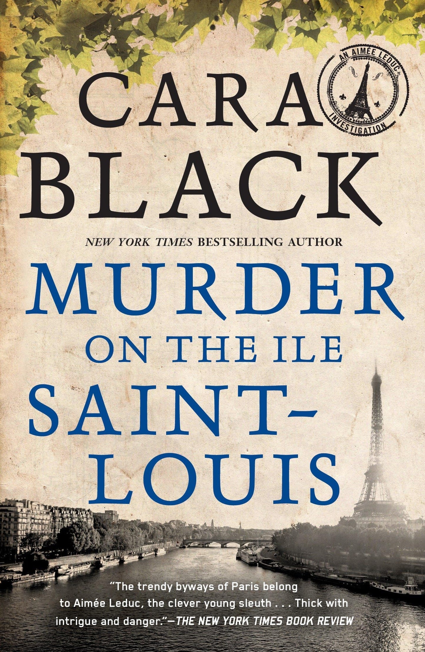 Murder on the Ile Saint-Louis book cover