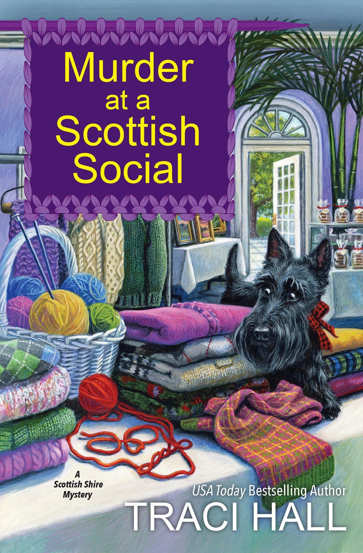 Murder at a Scottish Social book cover