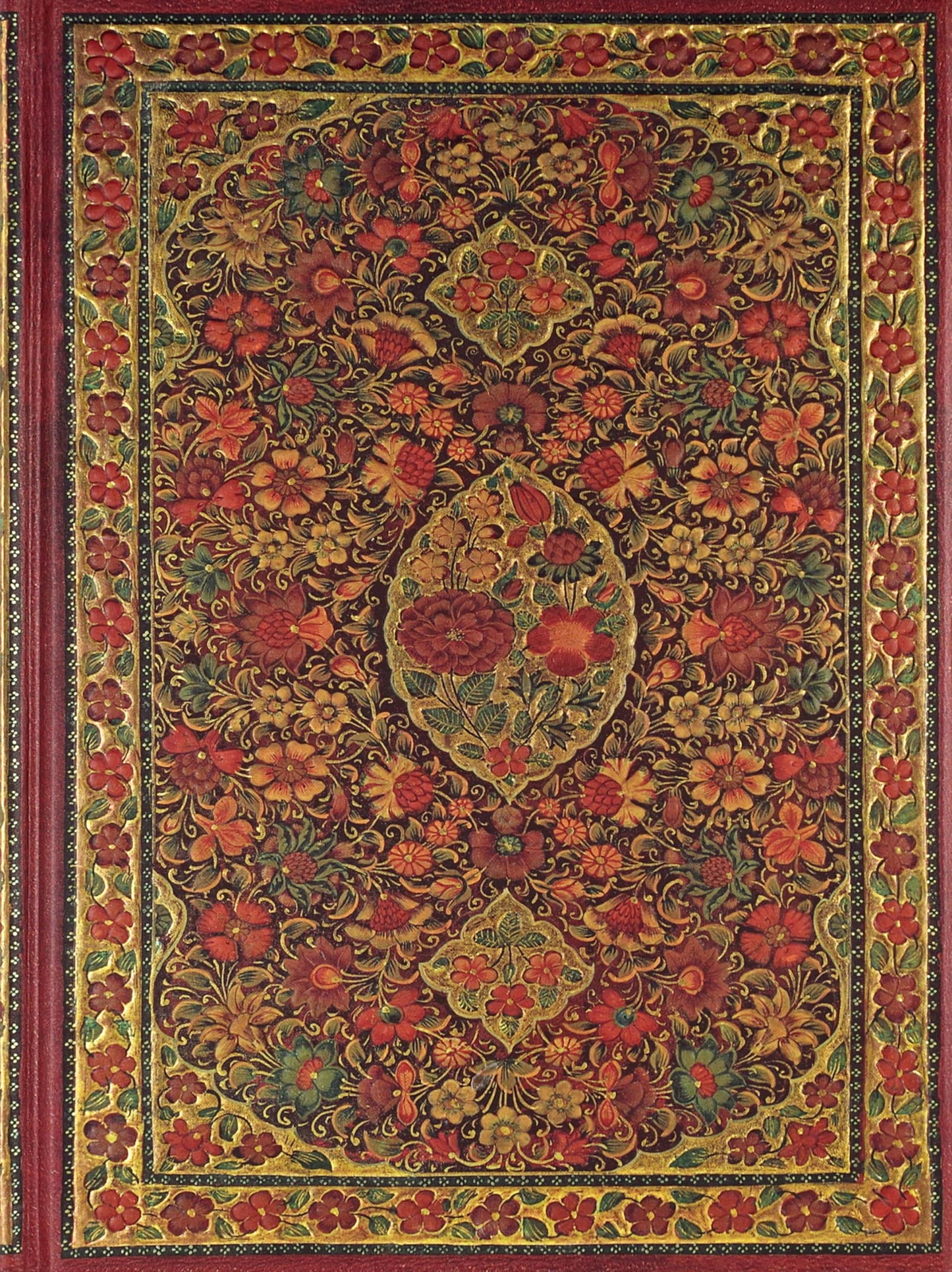 Gilded Floral Journal book cover
