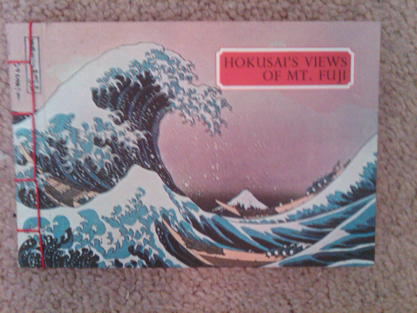 Hokusai's Views of Mount Fuji book cover
