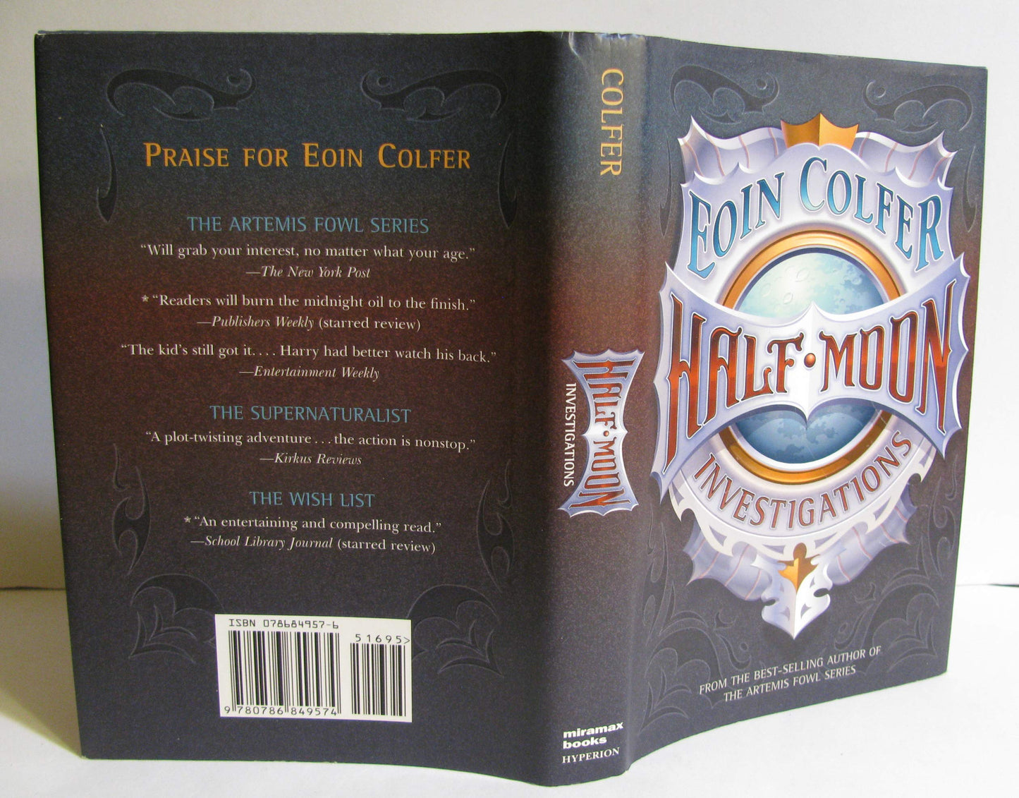 Half Moon Investigations book cover