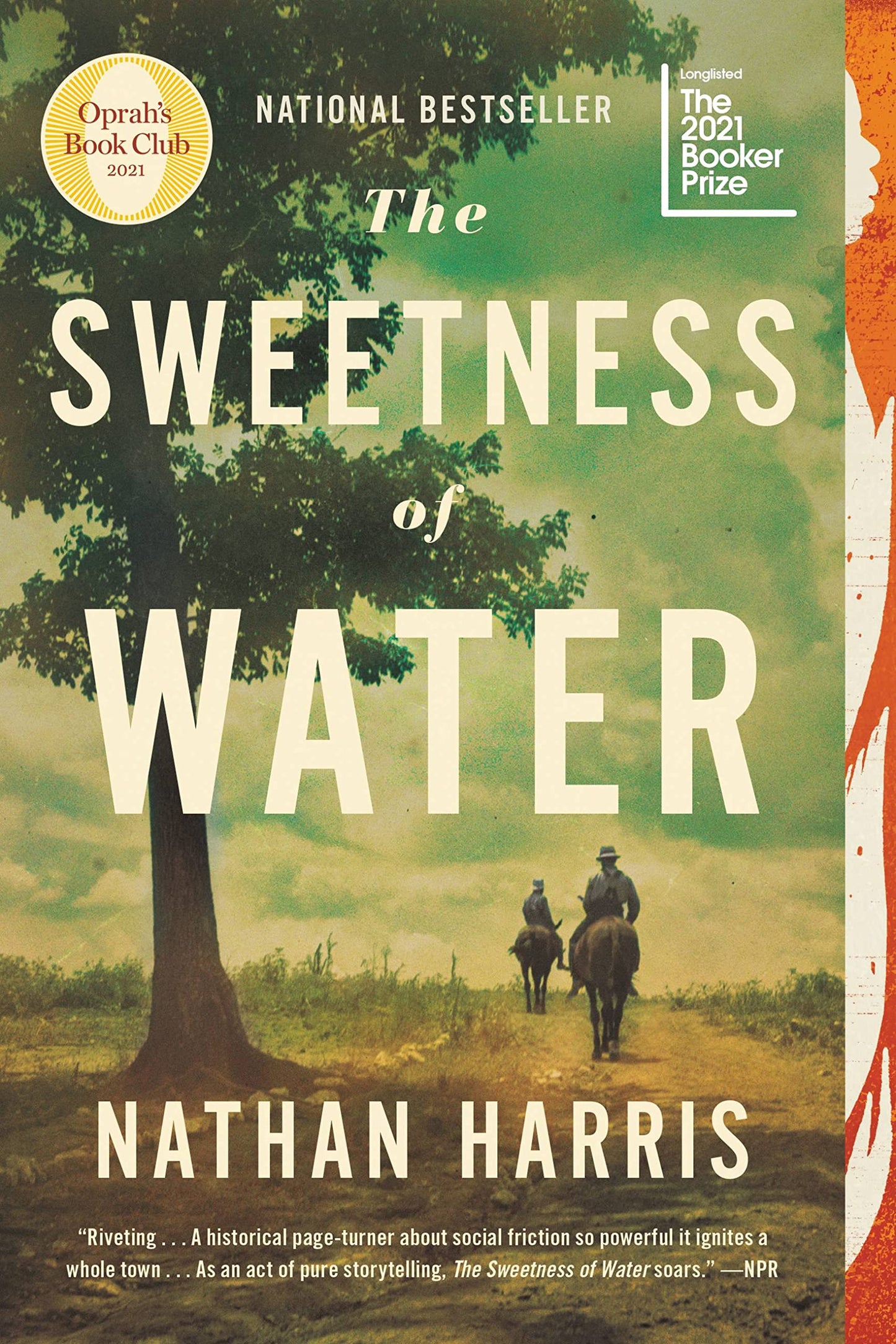 Sweetness of Water (Oprah's Book Club) book cover