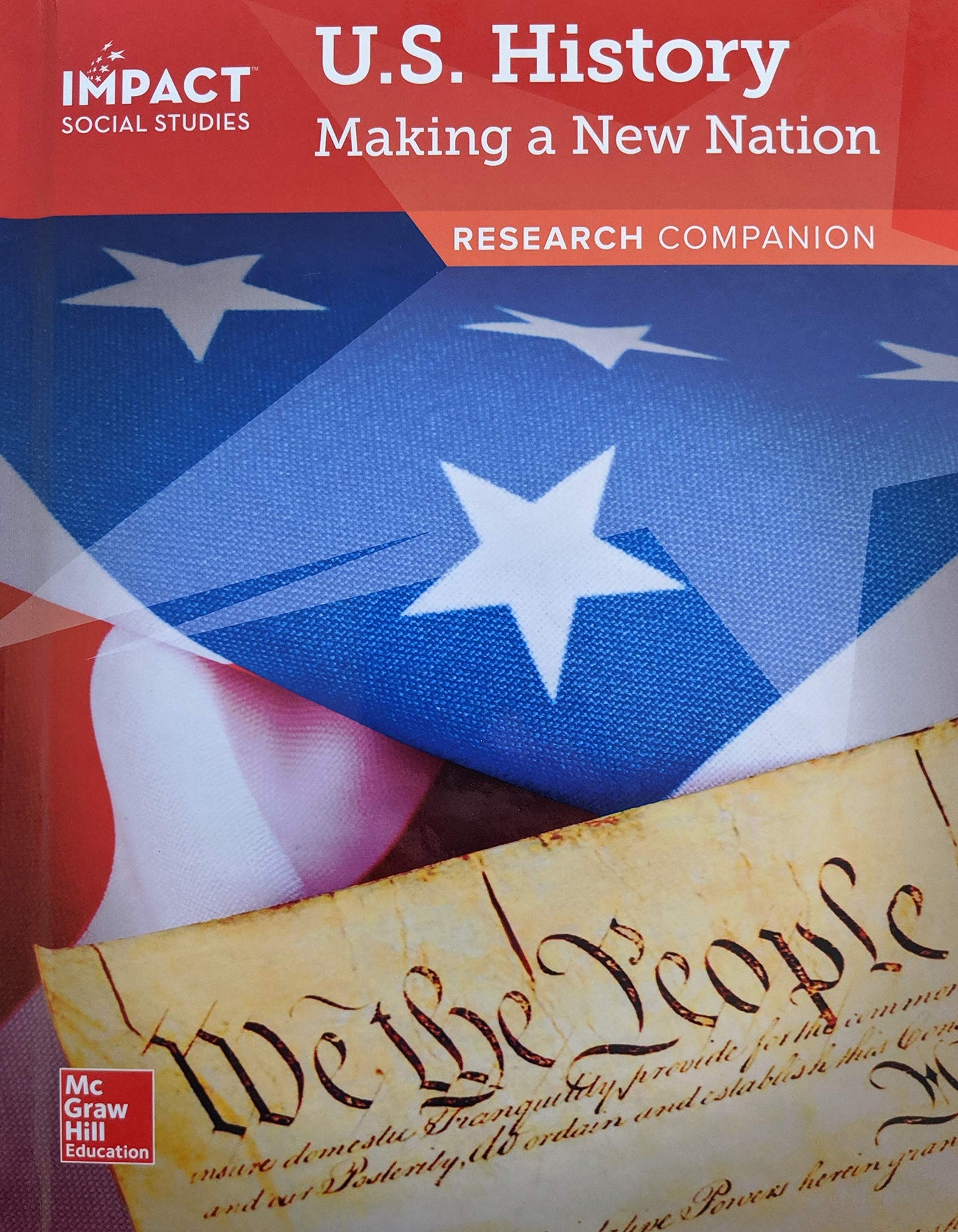 Impact Social Studies, U.S. History: Making a New Nation, Grade 5, Research Companion