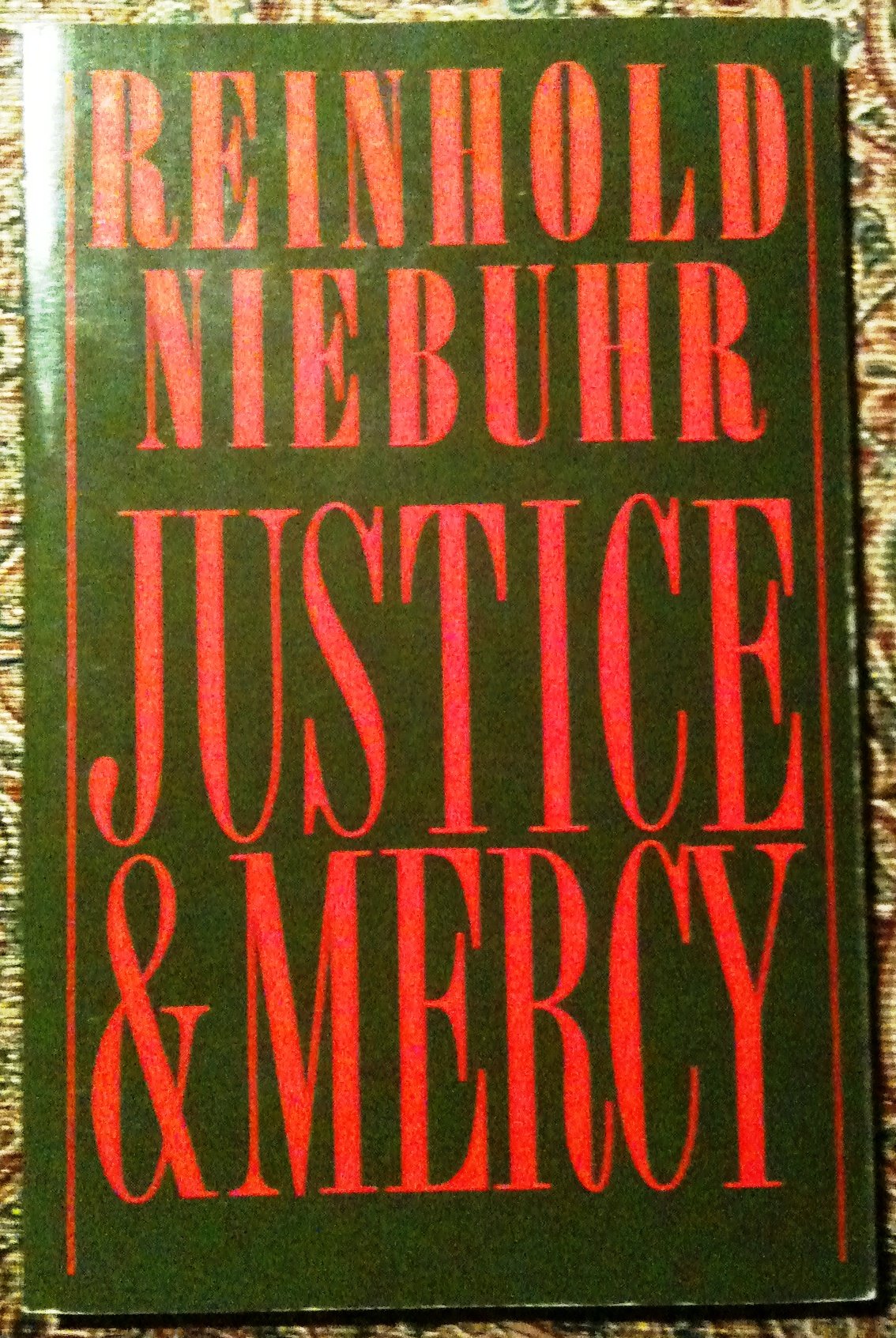 Justice and Mercy book cover