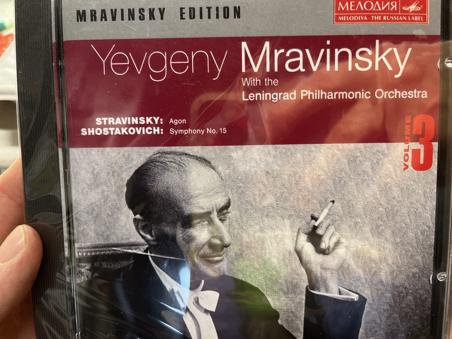 Stravinsky: Agon / Shostakovich: Symphony No. 15 (Mravinsky Edition, Vol. 3) book cover