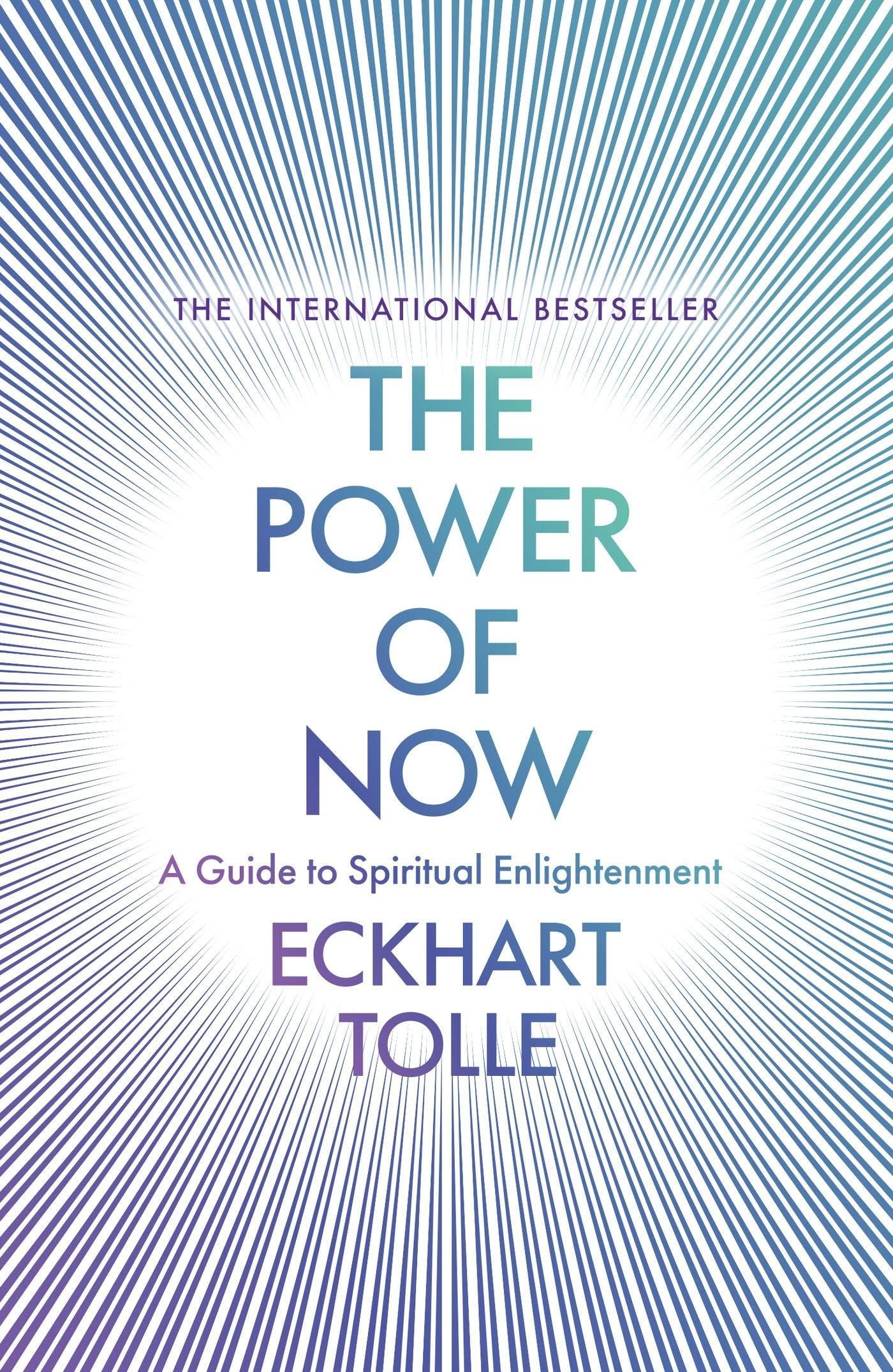 Power of Now a Guide to Spiritual Enlightenment. Eckhart Tolle (Revised) book cover
