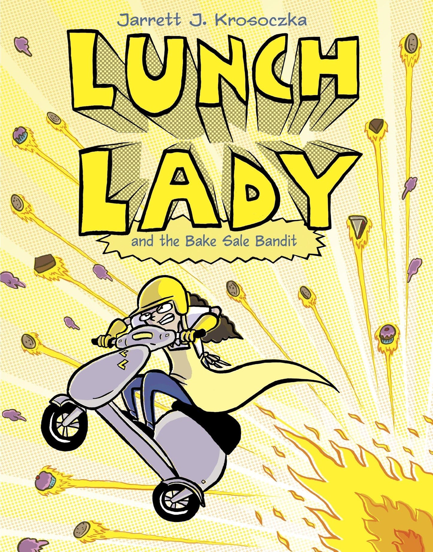 Lunch Lady and the Bake Sale Bandit: Lunch Lady #5 book cover