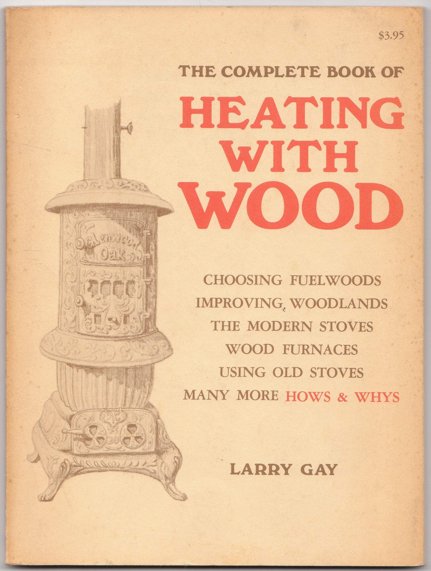 The complete book of heating with wood book cover