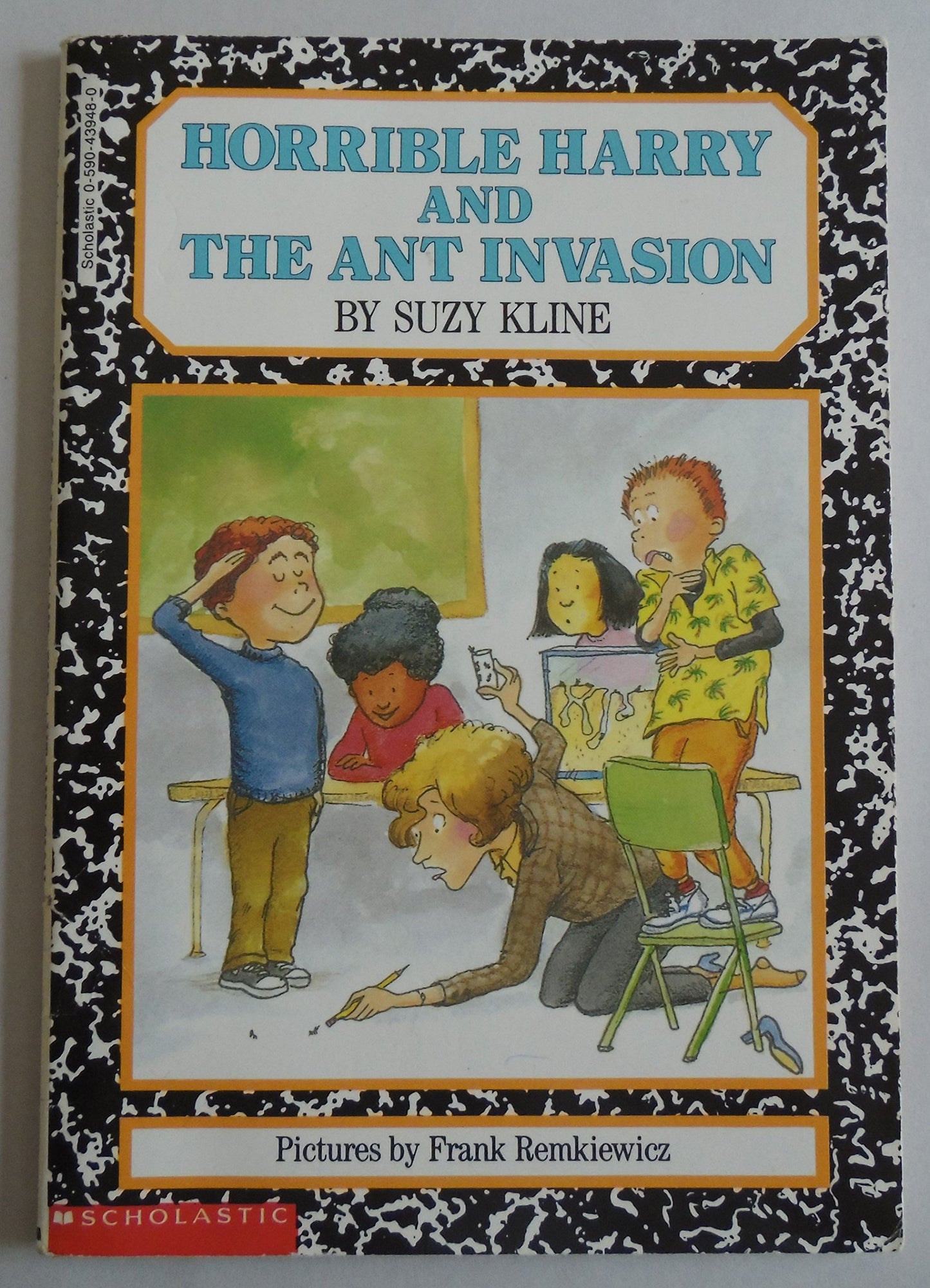 Horrible Harry and the Ant Invasion book cover