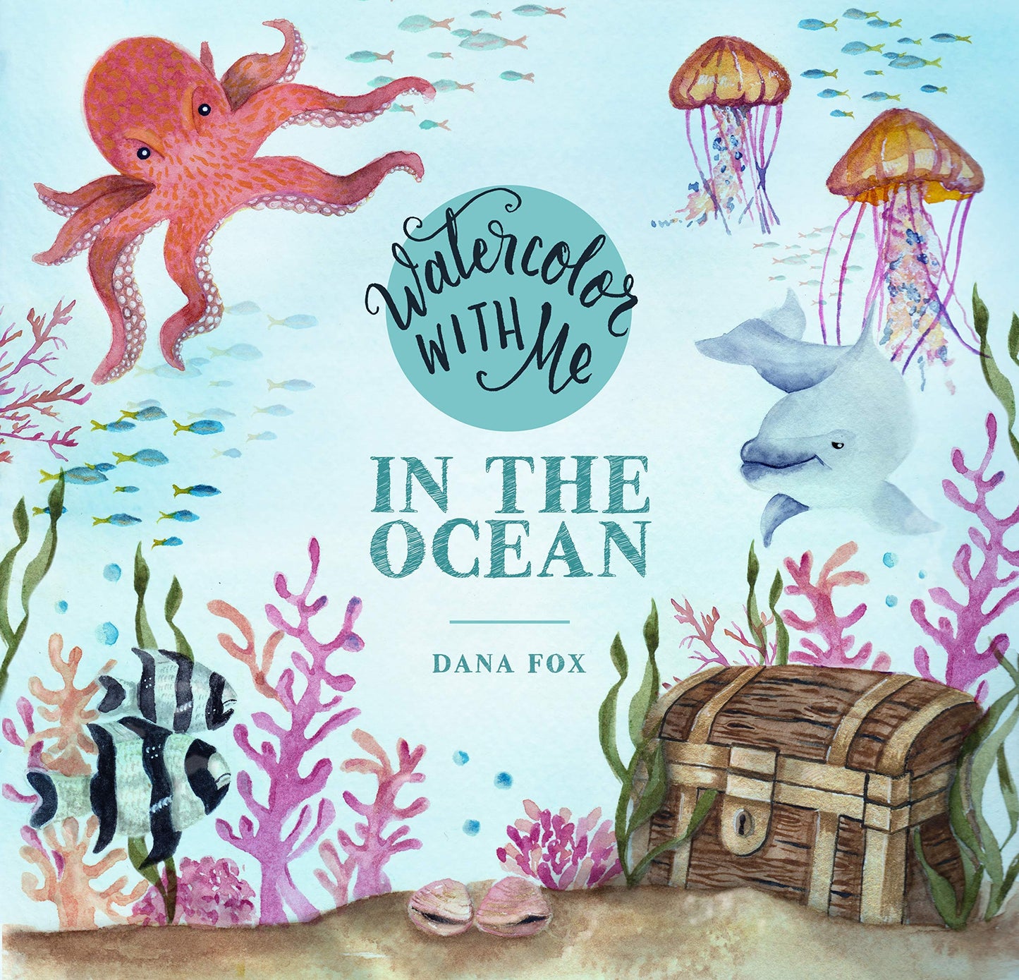 Watercolor with Me in the Ocean book cover