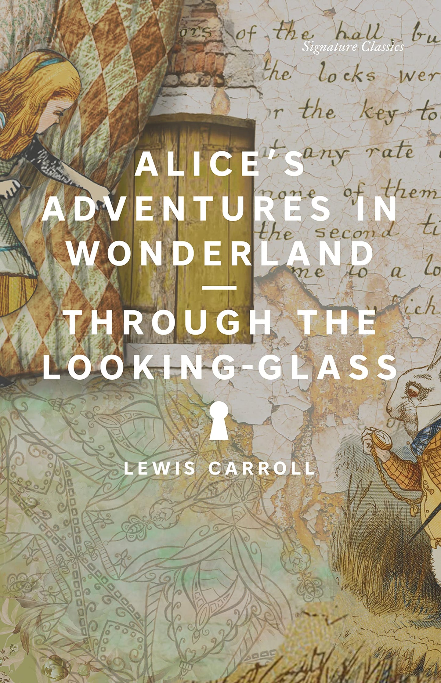 Alice's Adventures in Wonderland and Through the Looking-Glass book cover