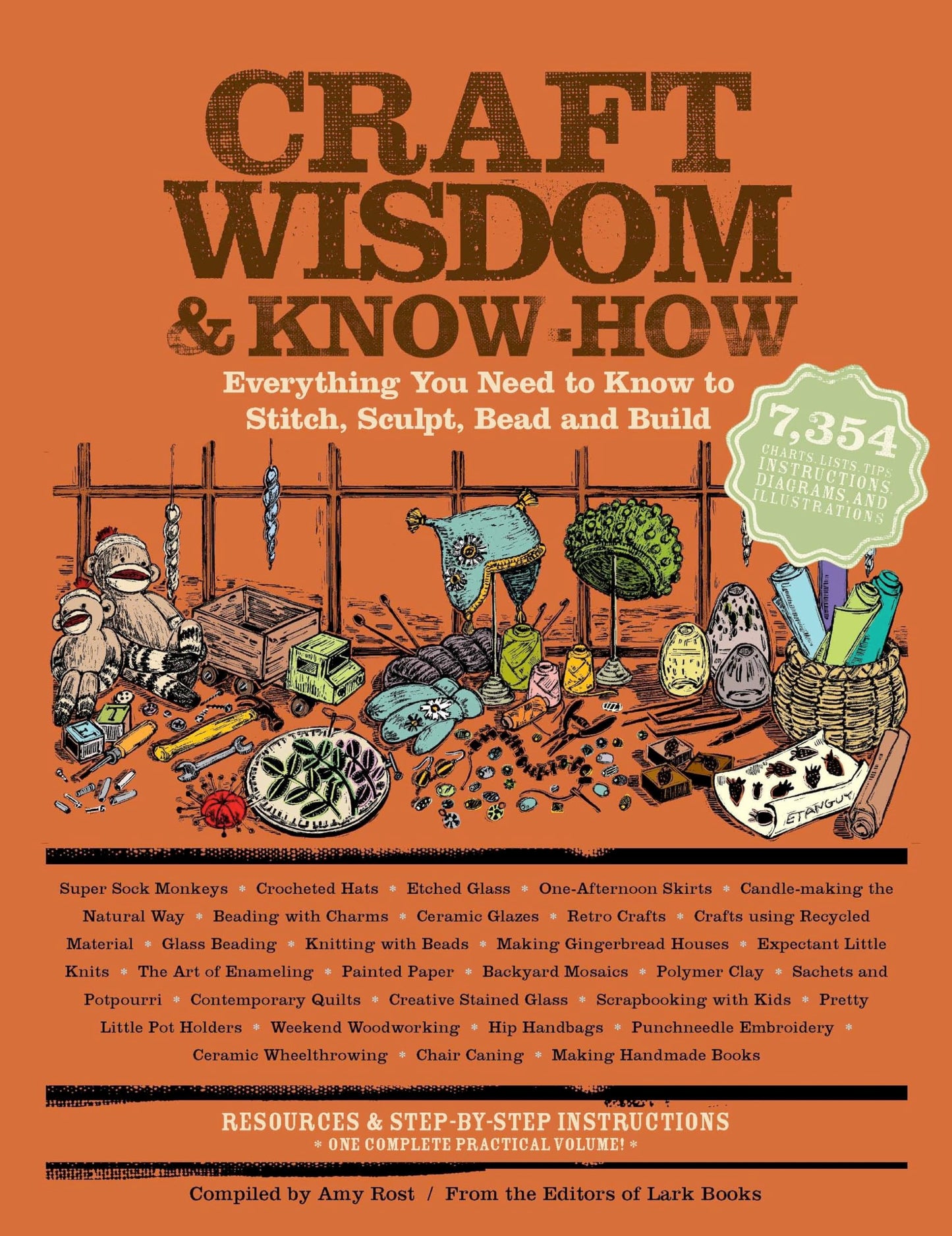 Craft Wisdom & Know-How: Everything You Need to Stitch, Sculpt, Bead and Build book cover