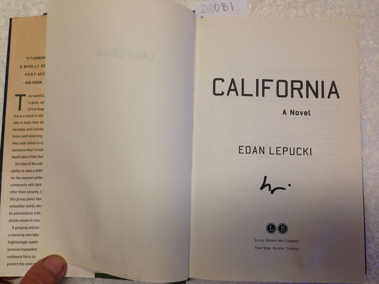 California book cover