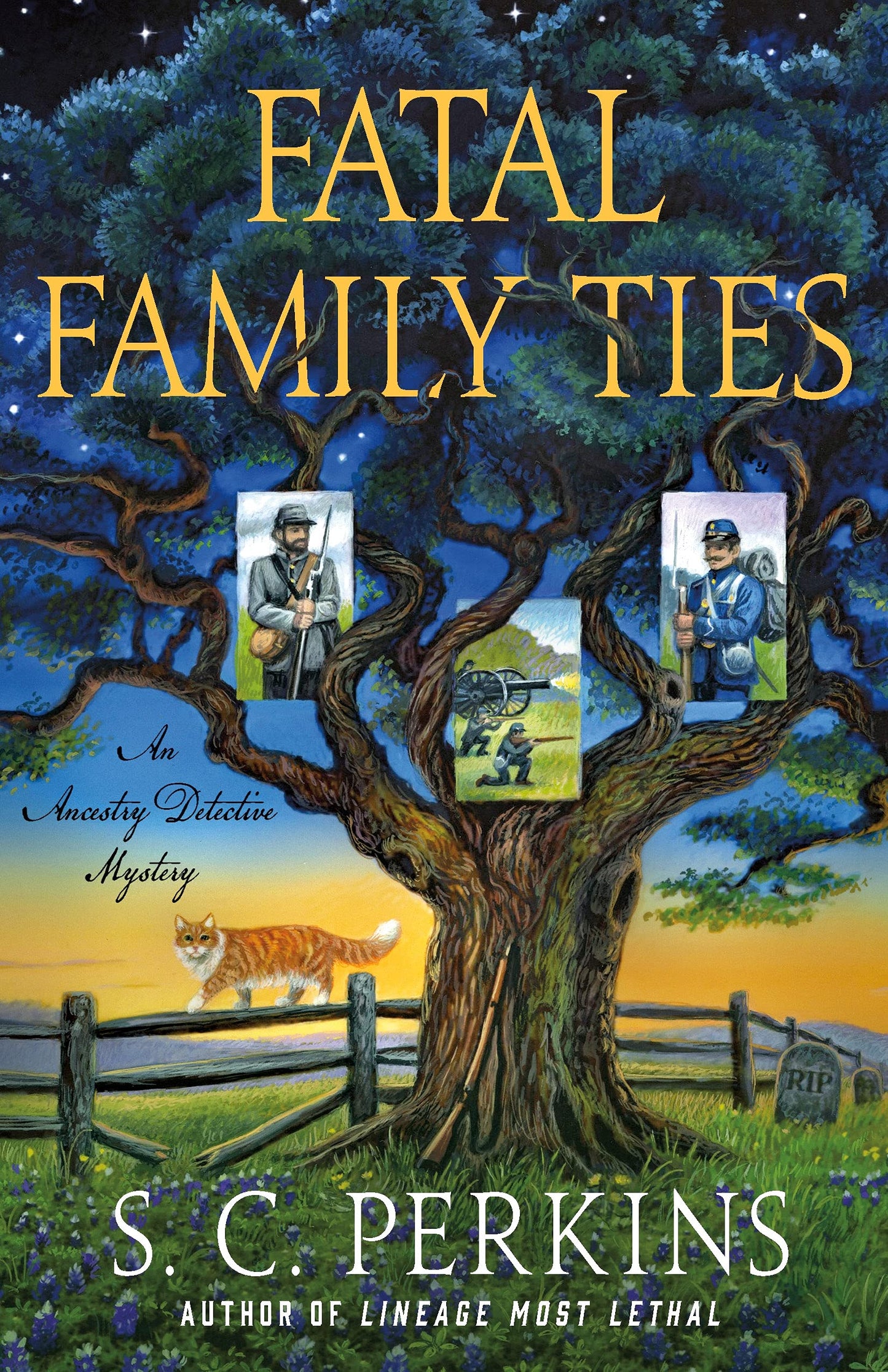 Fatal Family Ties: An Ancestry Detective Mystery book cover