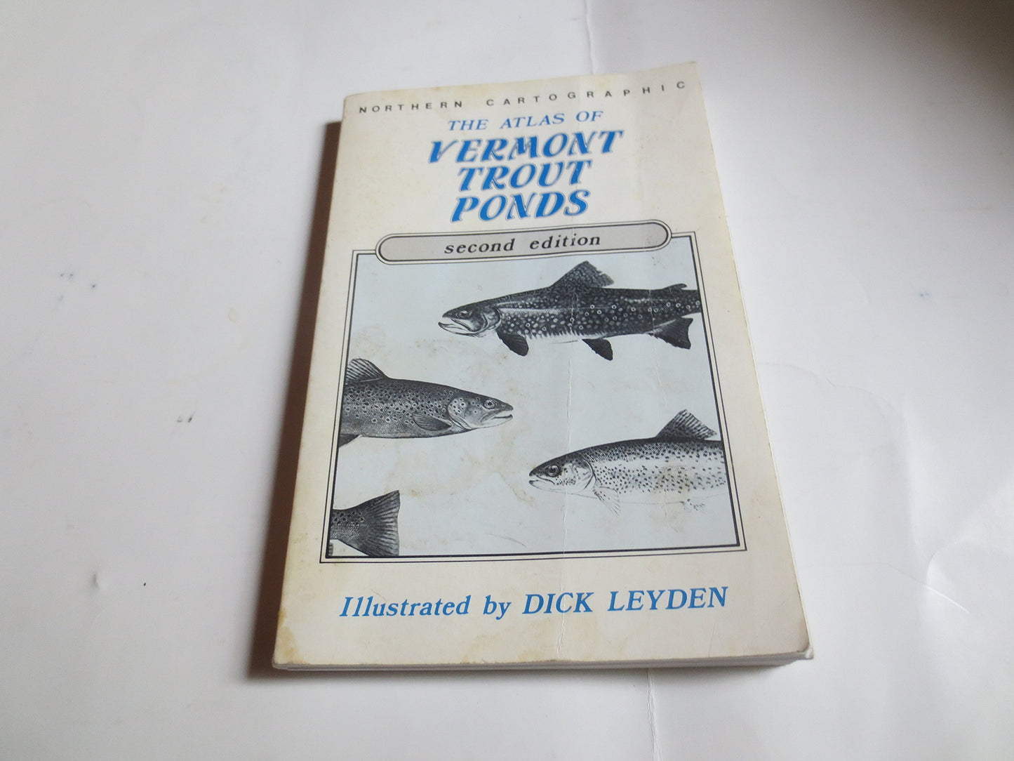 The Atlas of Vermont Trout Ponds book cover