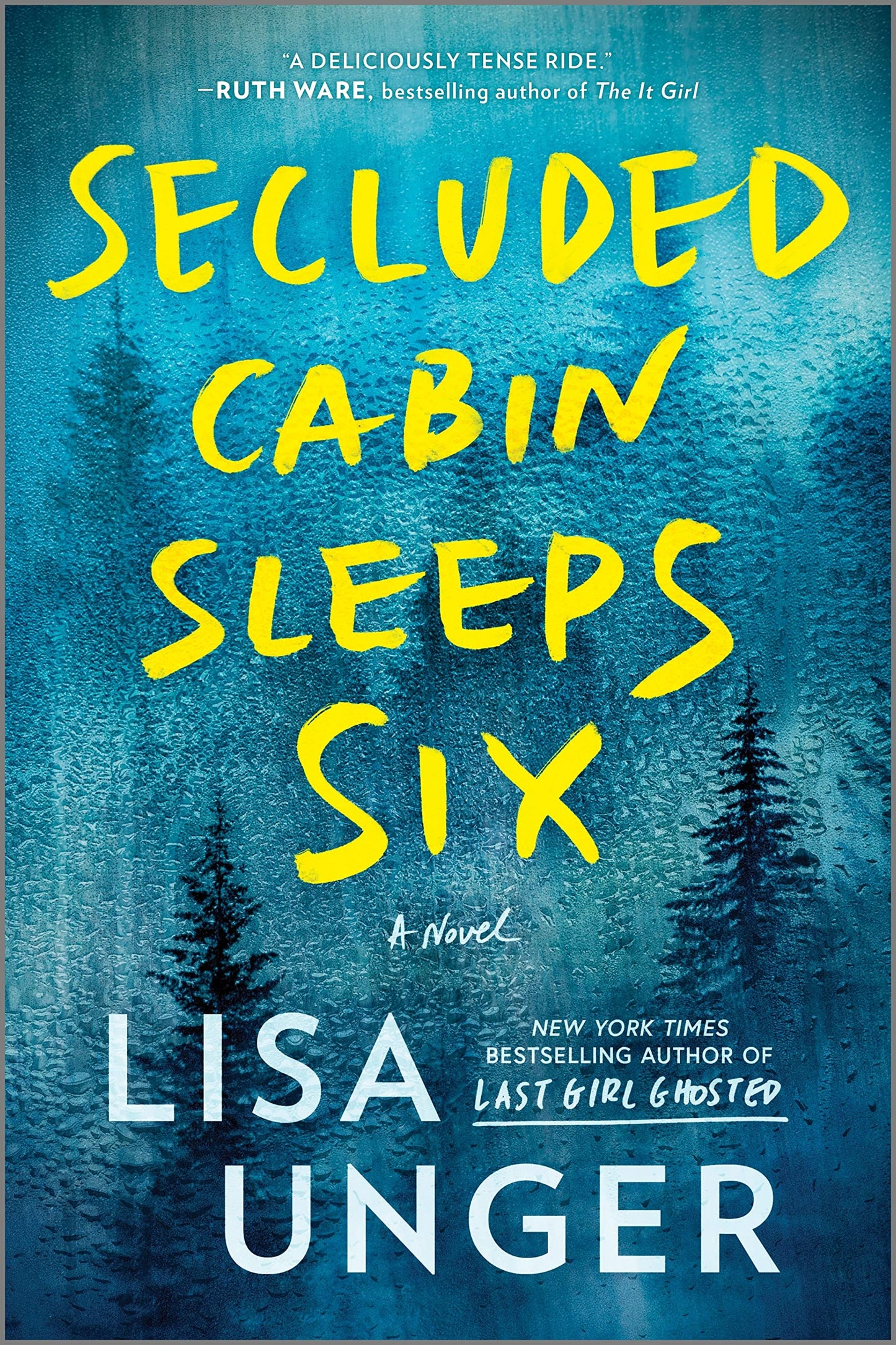 Secluded Cabin Sleeps Six: A Novel of Thrilling Suspense (First Time Trade) book cover