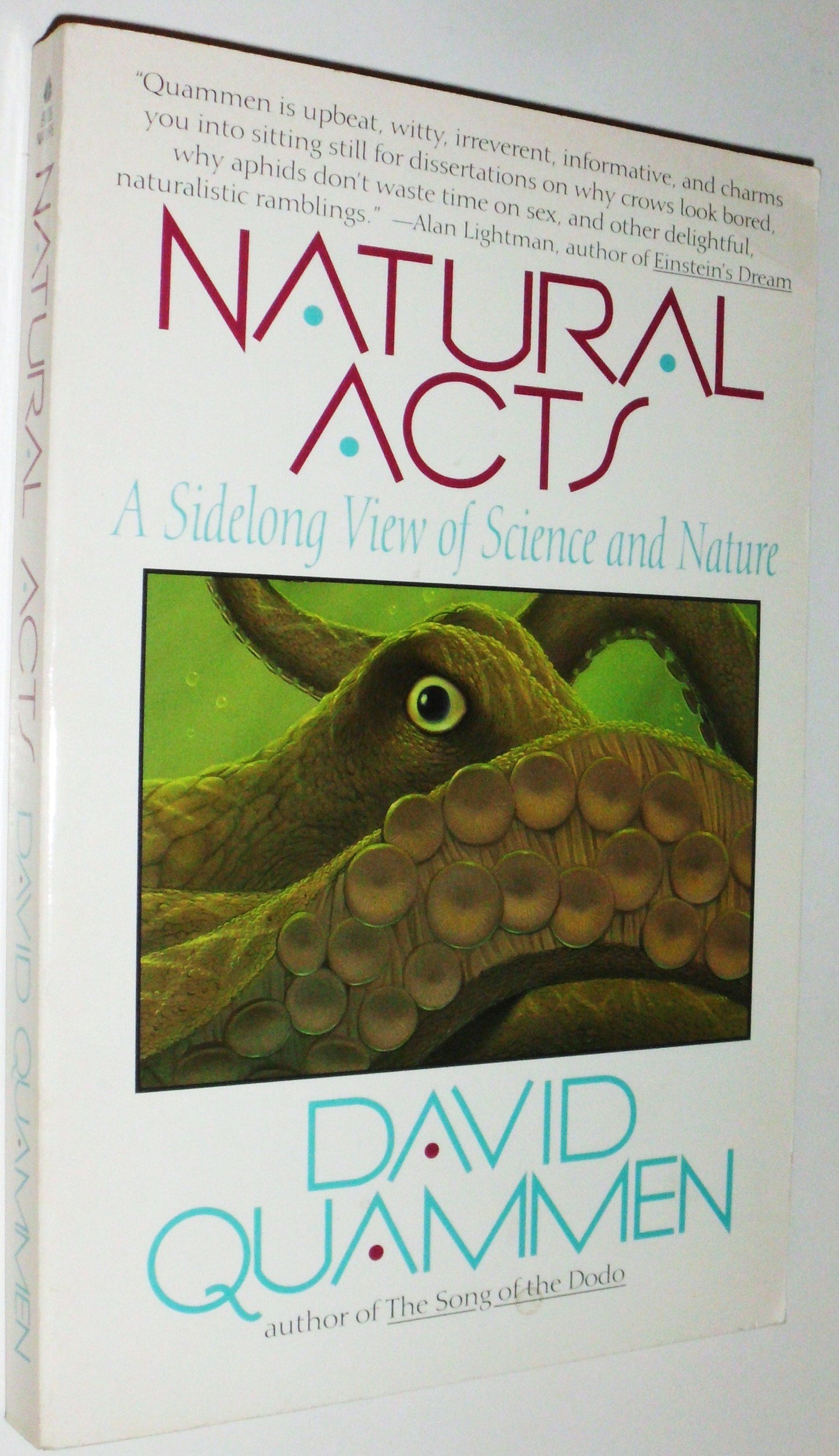 Natural Acts: A Sidelong View of Science and Nature book cover