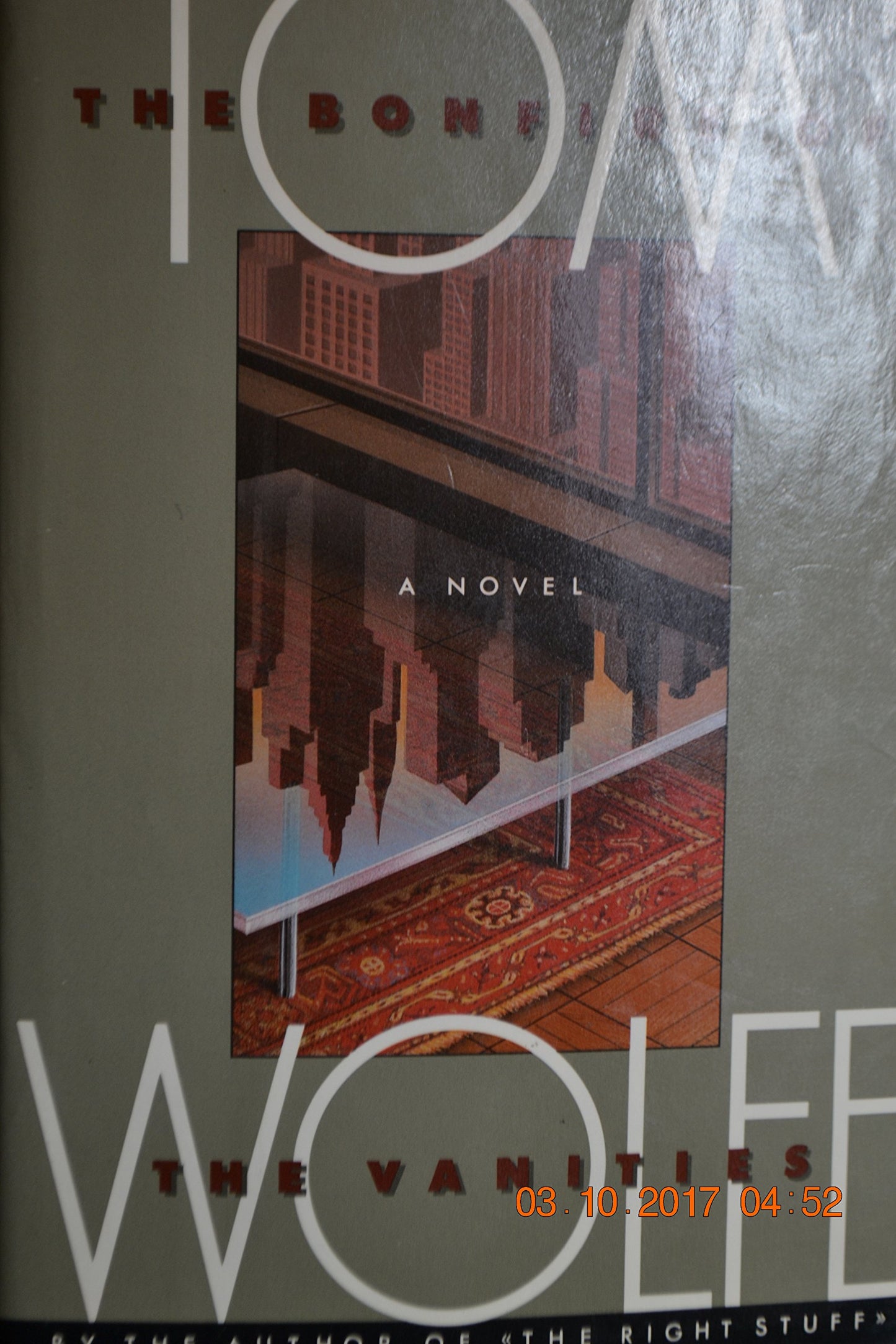 Bonfire of the Vanities book cover