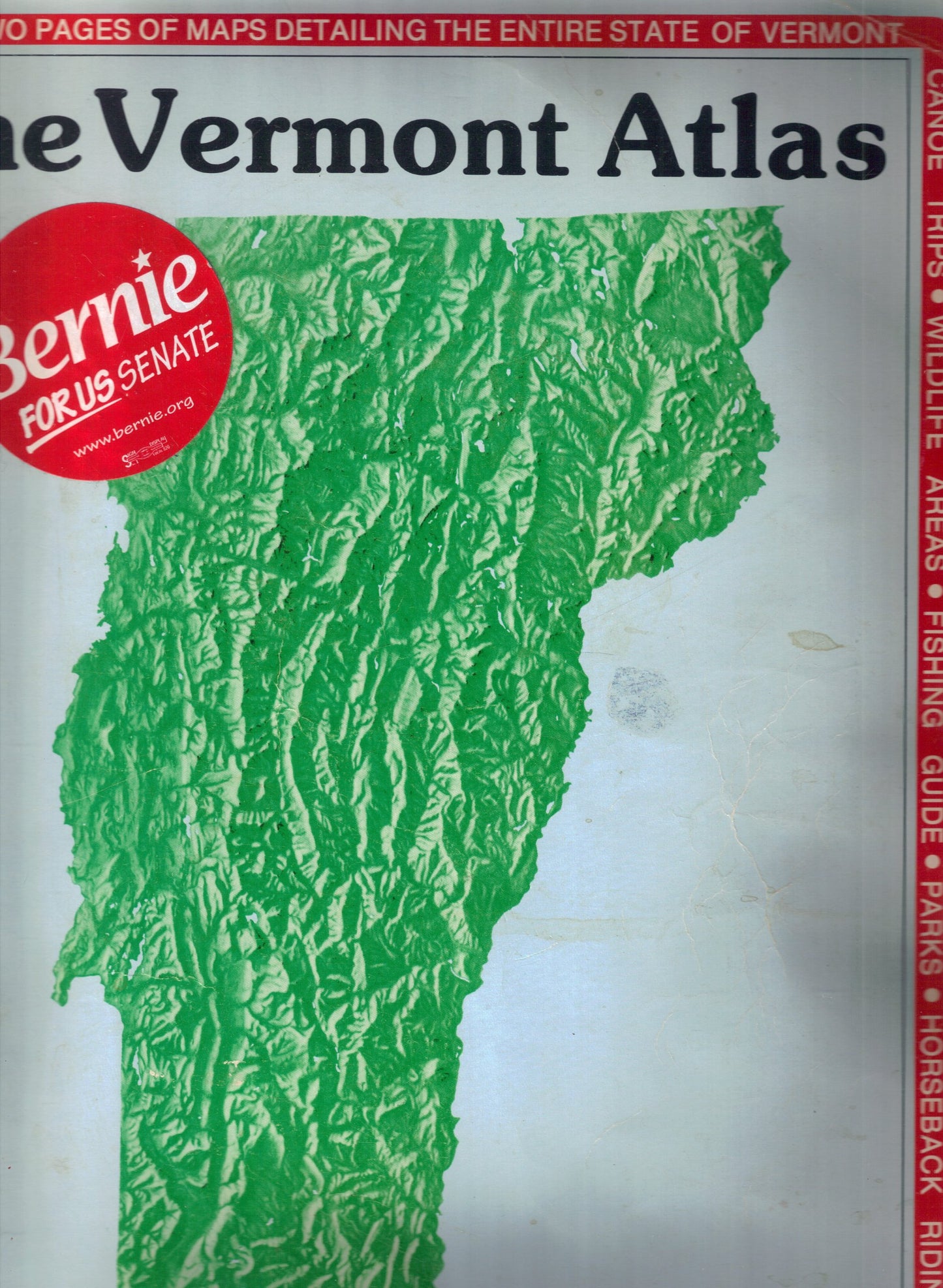 Vermont Atlas and Gazetteer: Map (New England)