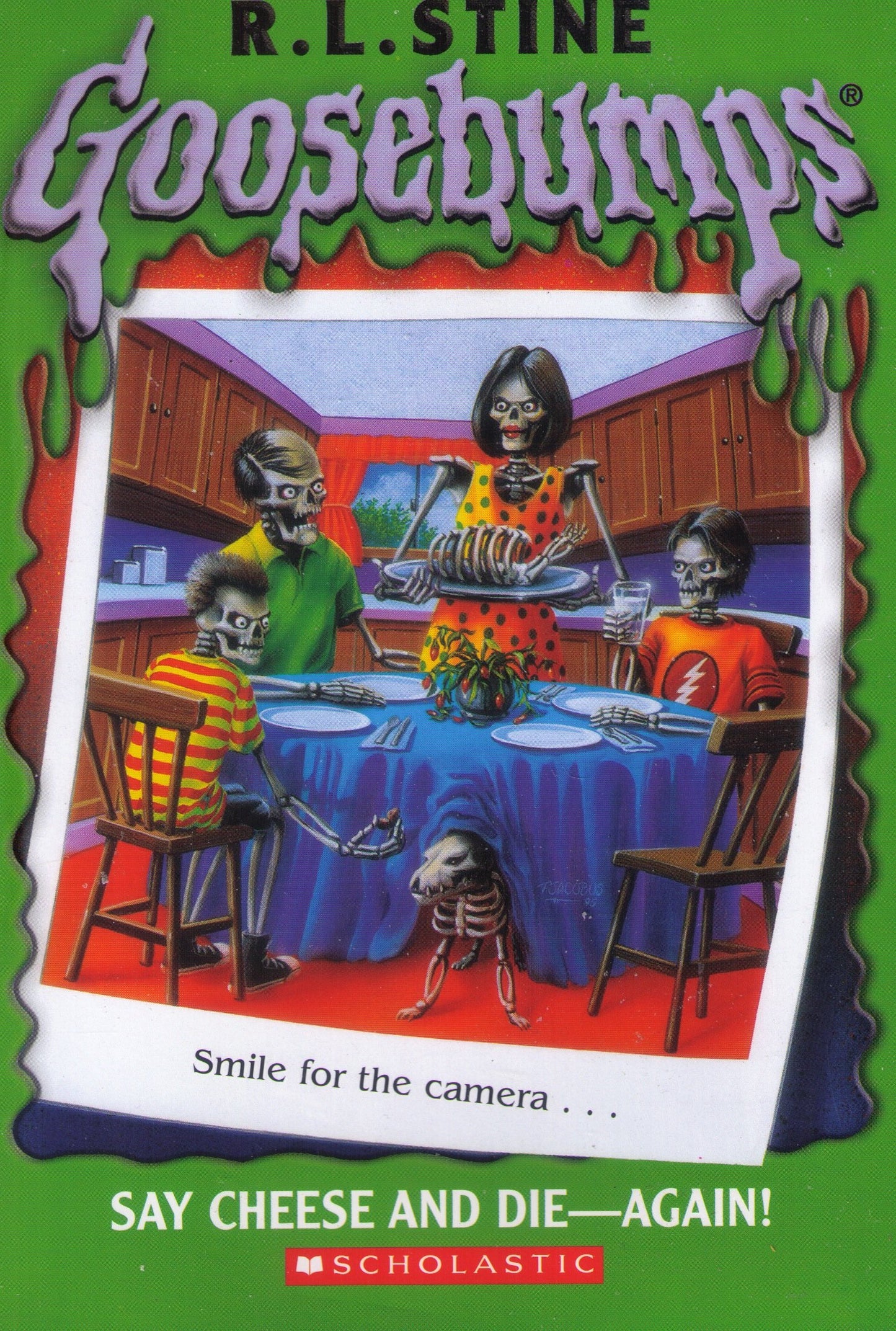 Goosebumps #44: Say Cheese and Die Again book cover