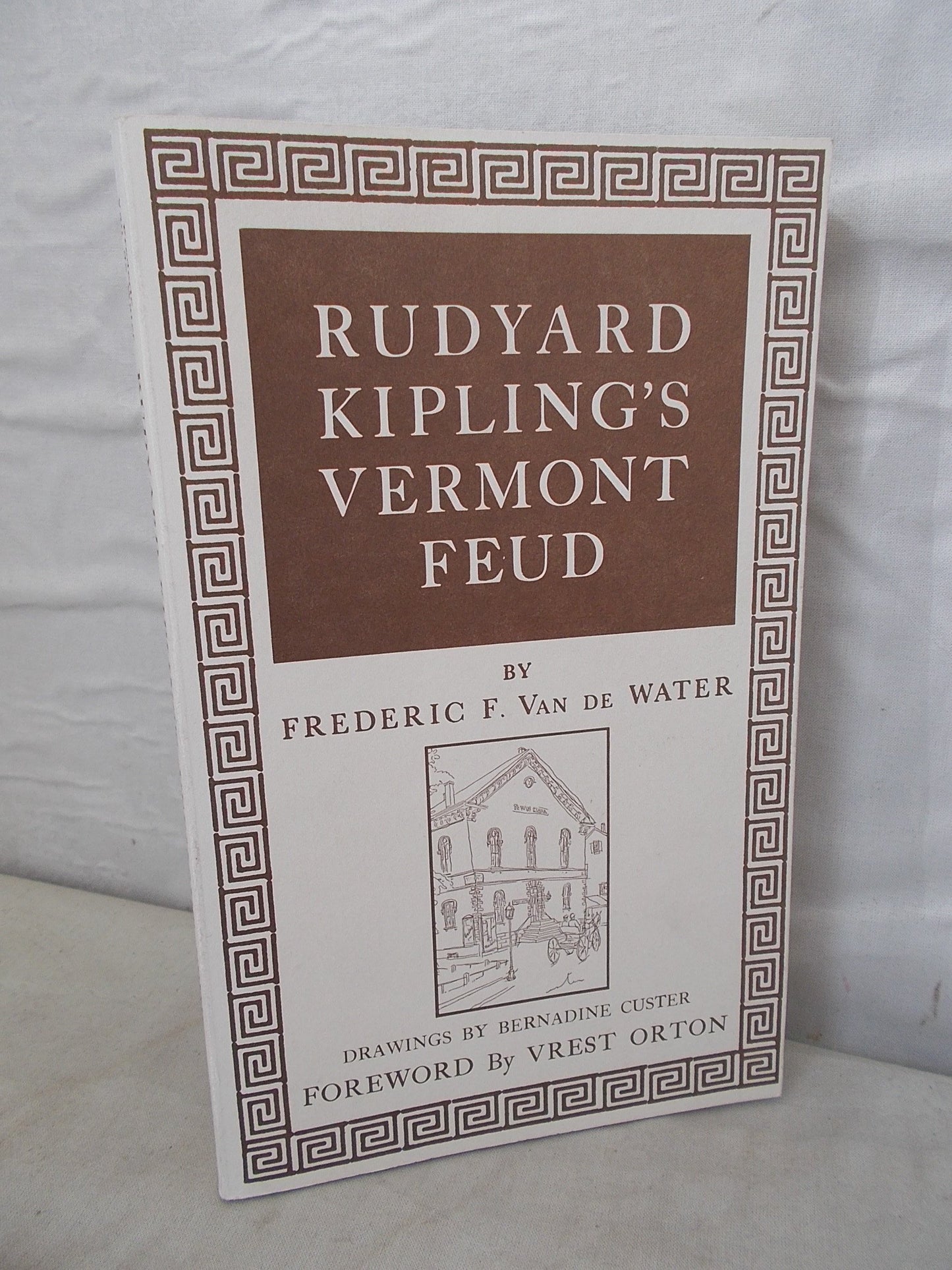 Rudyard Kipling's Vermont Feud book cover
