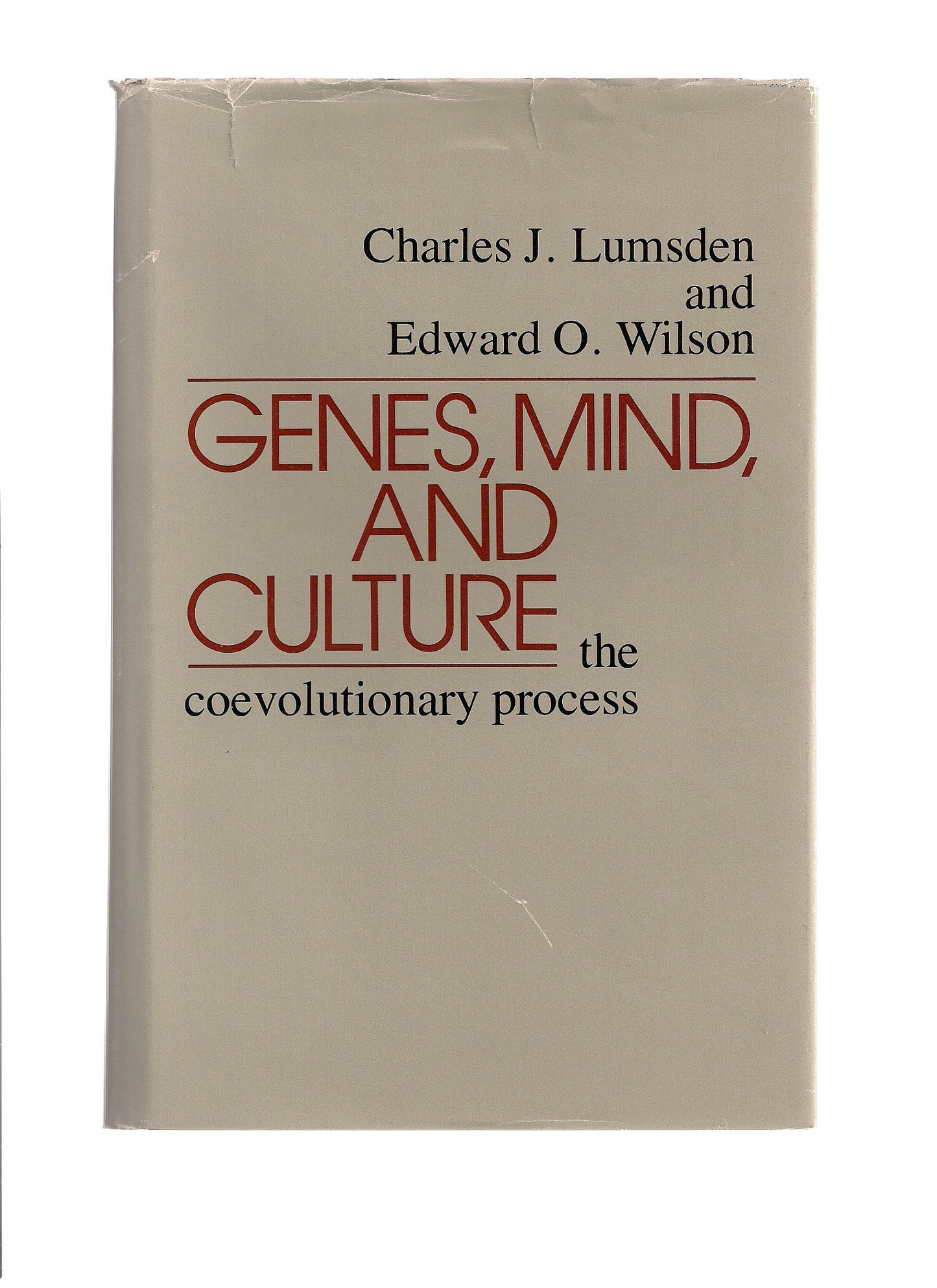 Genes, Mind, and Culture: The Coevolutionary Process, book cover